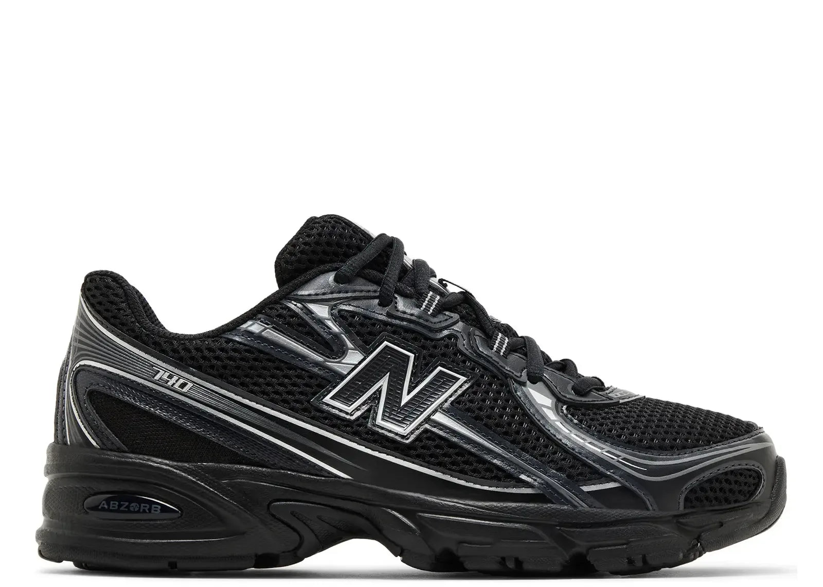 New Balance 740v2 Black Grey Silver - Mind Türkiye