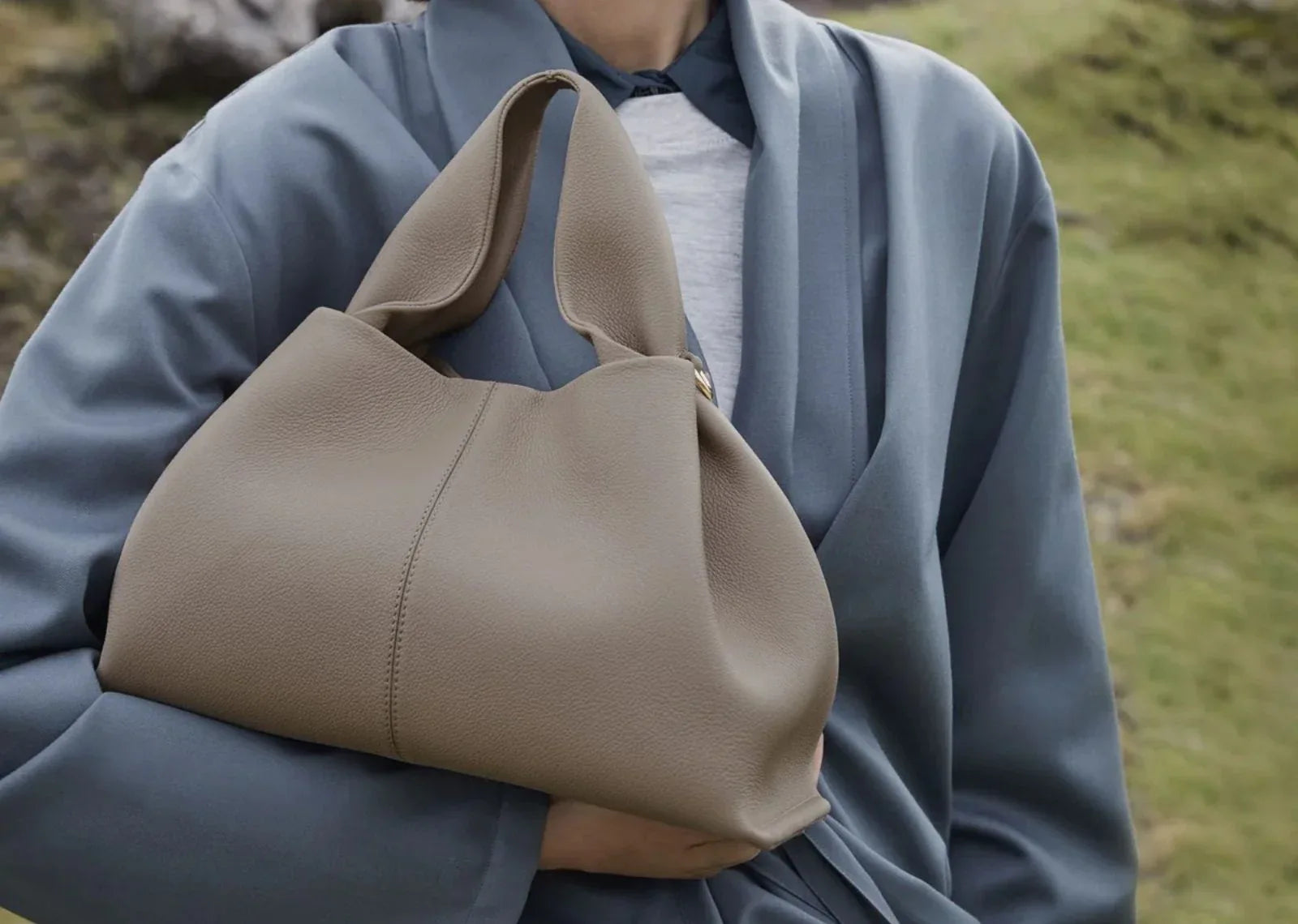 Polène Numéro Neuf Edition Textured Taupe - Mind Türkiye