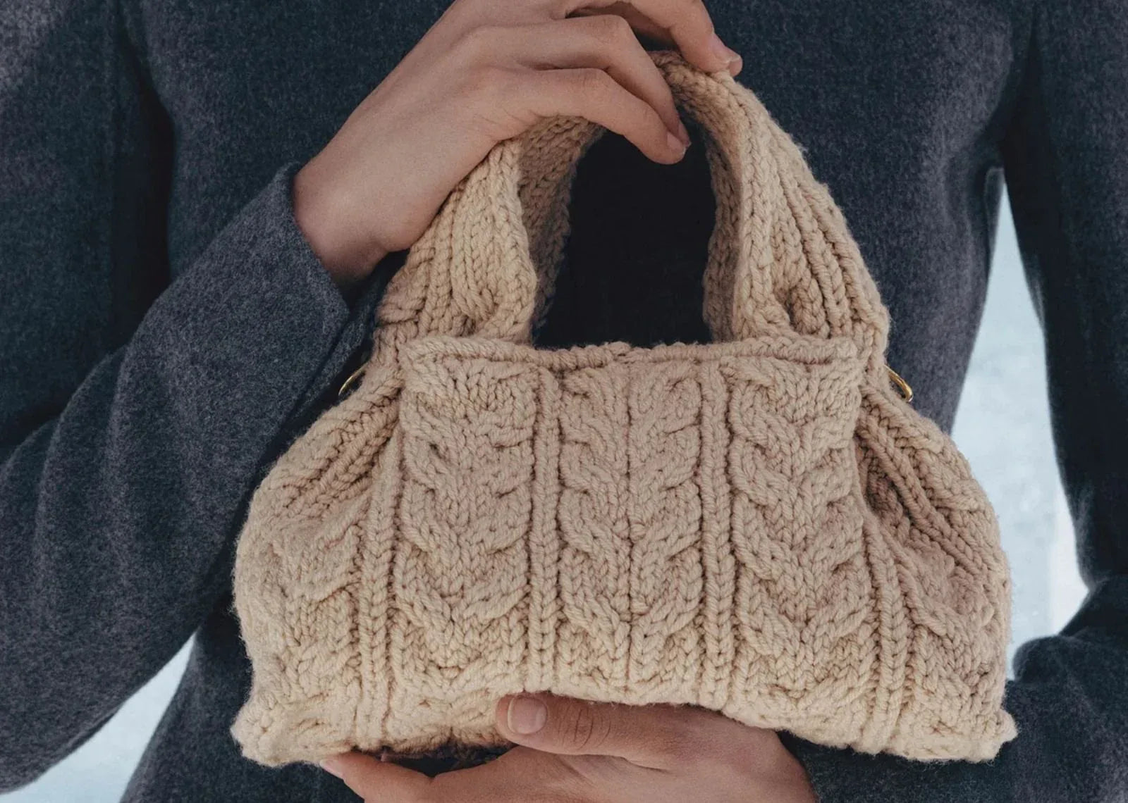 Polène Numéro Neuf Mini Edition Merino Ecru - Mind Türkiye