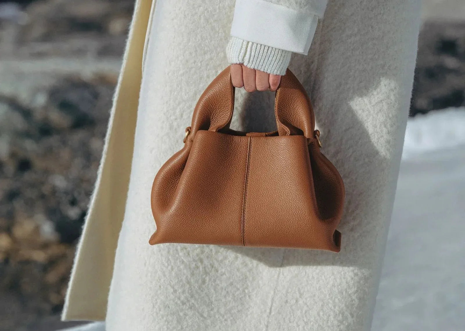 Polène Numéro Neuf Mini Edition Textured Camel - Mind Türkiye