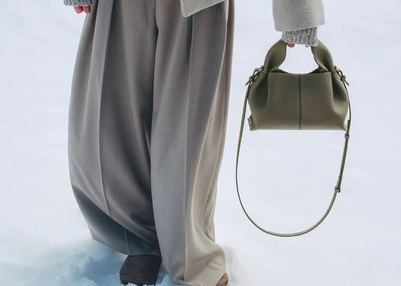 Polène Numéro Neuf Mini Edition Textured Smoky Green - Mind Türkiye