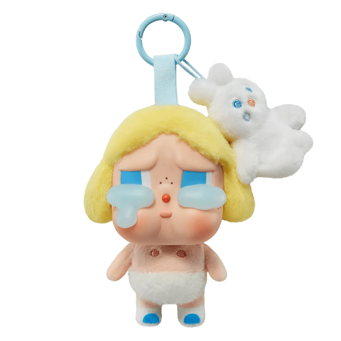 POP MART CRYBABY CRYING AGAIN BABY BLONDE (SÜPER GİZLİ VERSİYON) YÜZ PELUŞ FİGÜR