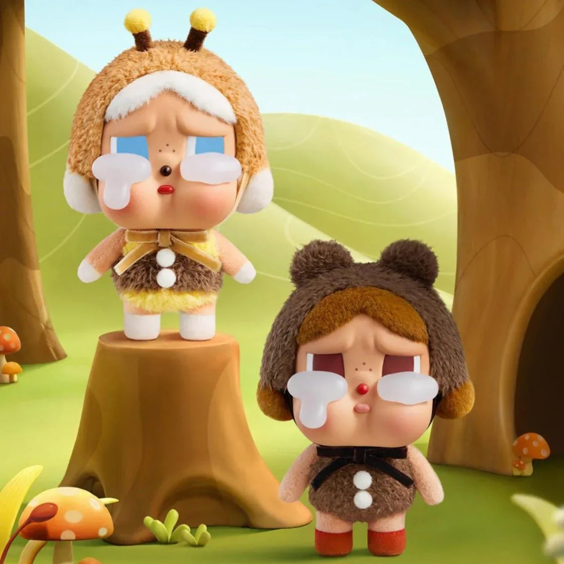 POP MART CRYBABY CRYING AGAIN LOVE MAKES US CRY YÜZ PELUŞ FİGÜR - Mind Türkiye