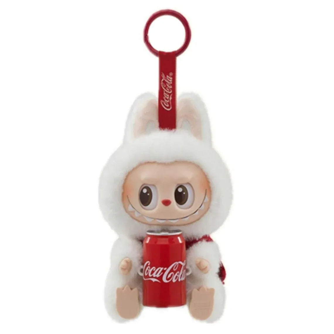 POP MART LABUBU THE MONSTERS COCA-COLA SERİSİ HAPPY FACTOR VİNİL PELUŞ FİGÜR - Mind Türkiye