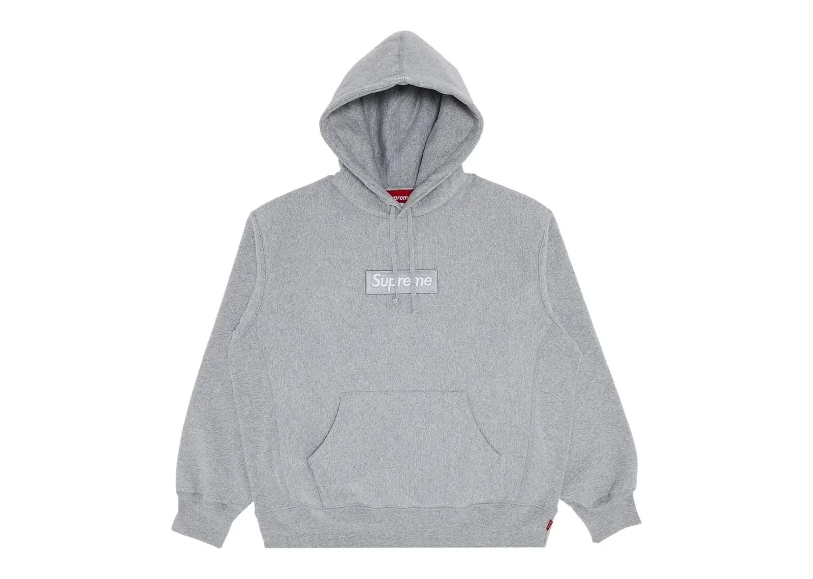 Supreme Box Logo Hooded Sweatshirt Sweatshirt (FW24) Heather Grey