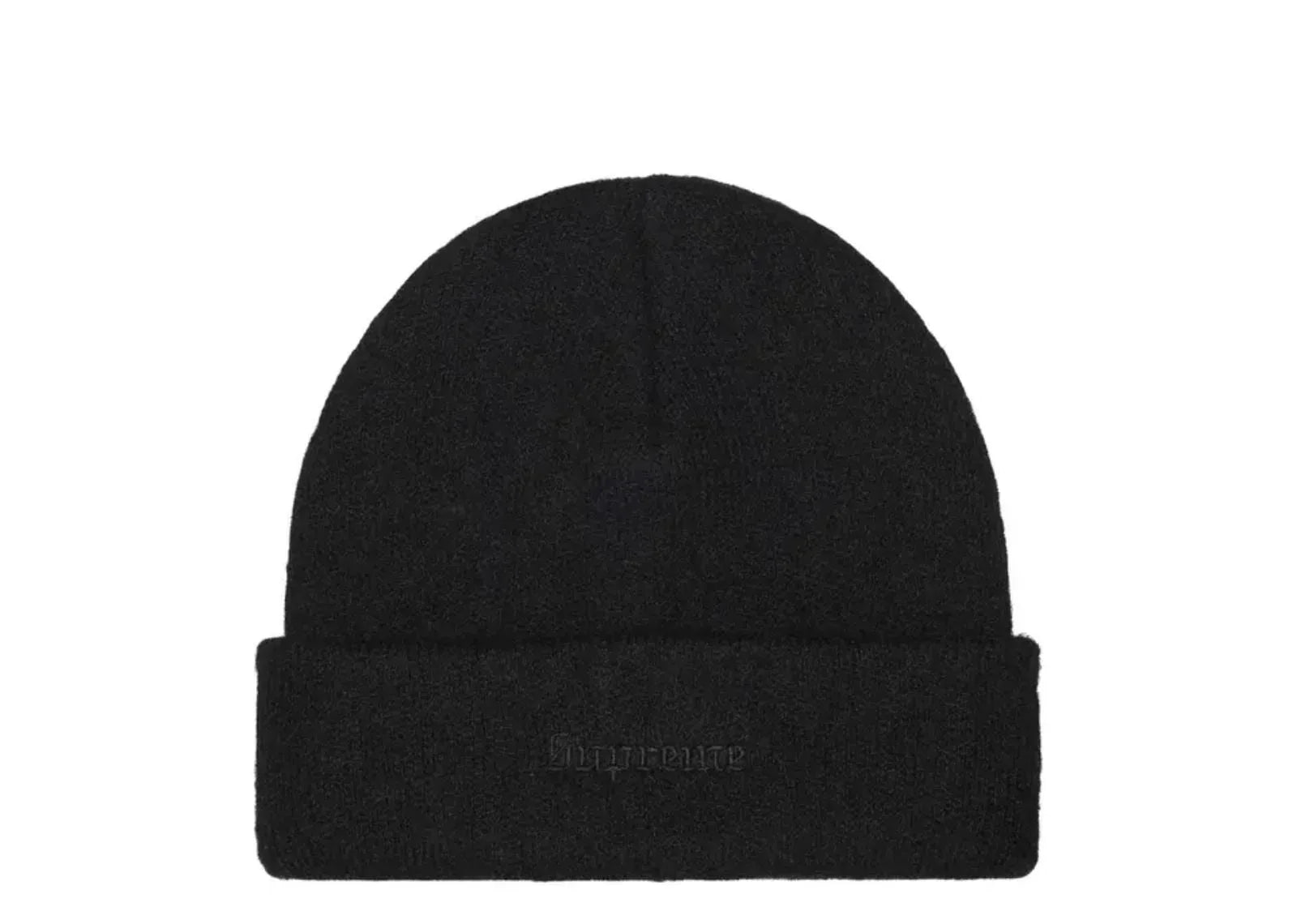 Supreme Mohair Beanie (FW25) Black