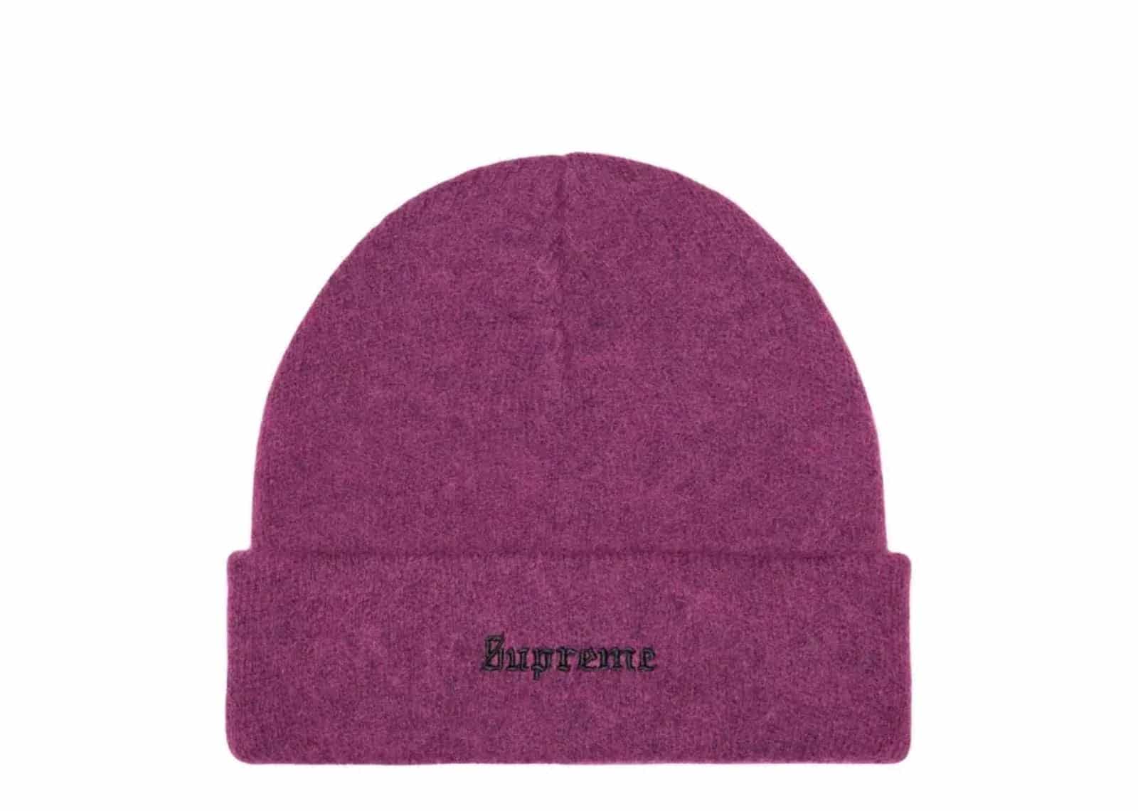 Supreme Mohair Beanie (FW25) Pink - Mind Türkiye