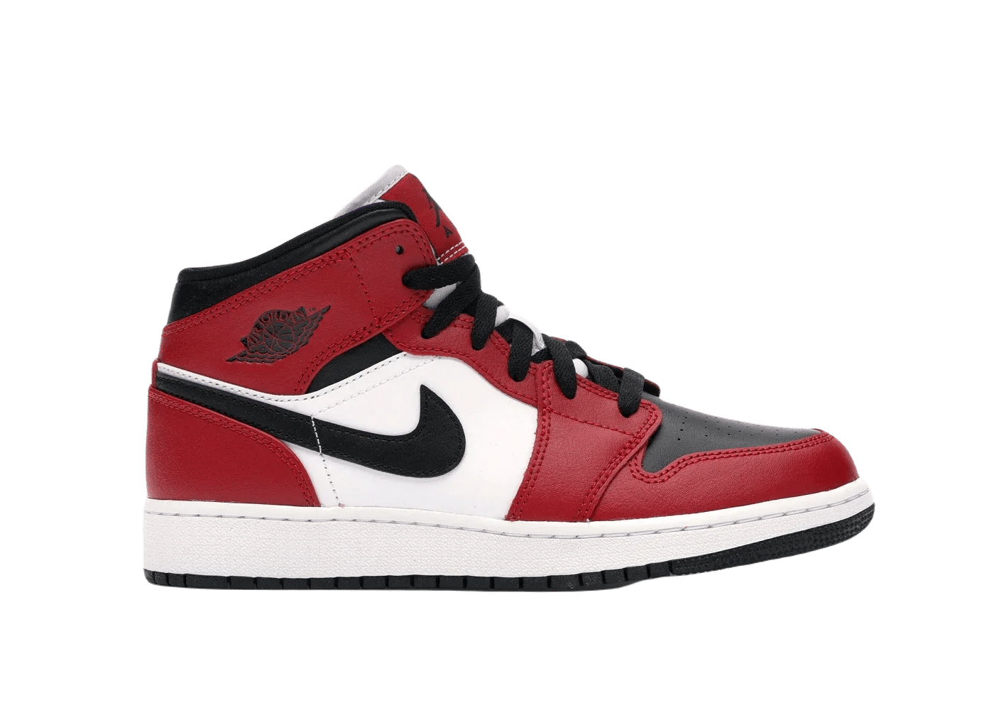 Nike Air Jordan 1 Mid Chicago Black Toe (GS)