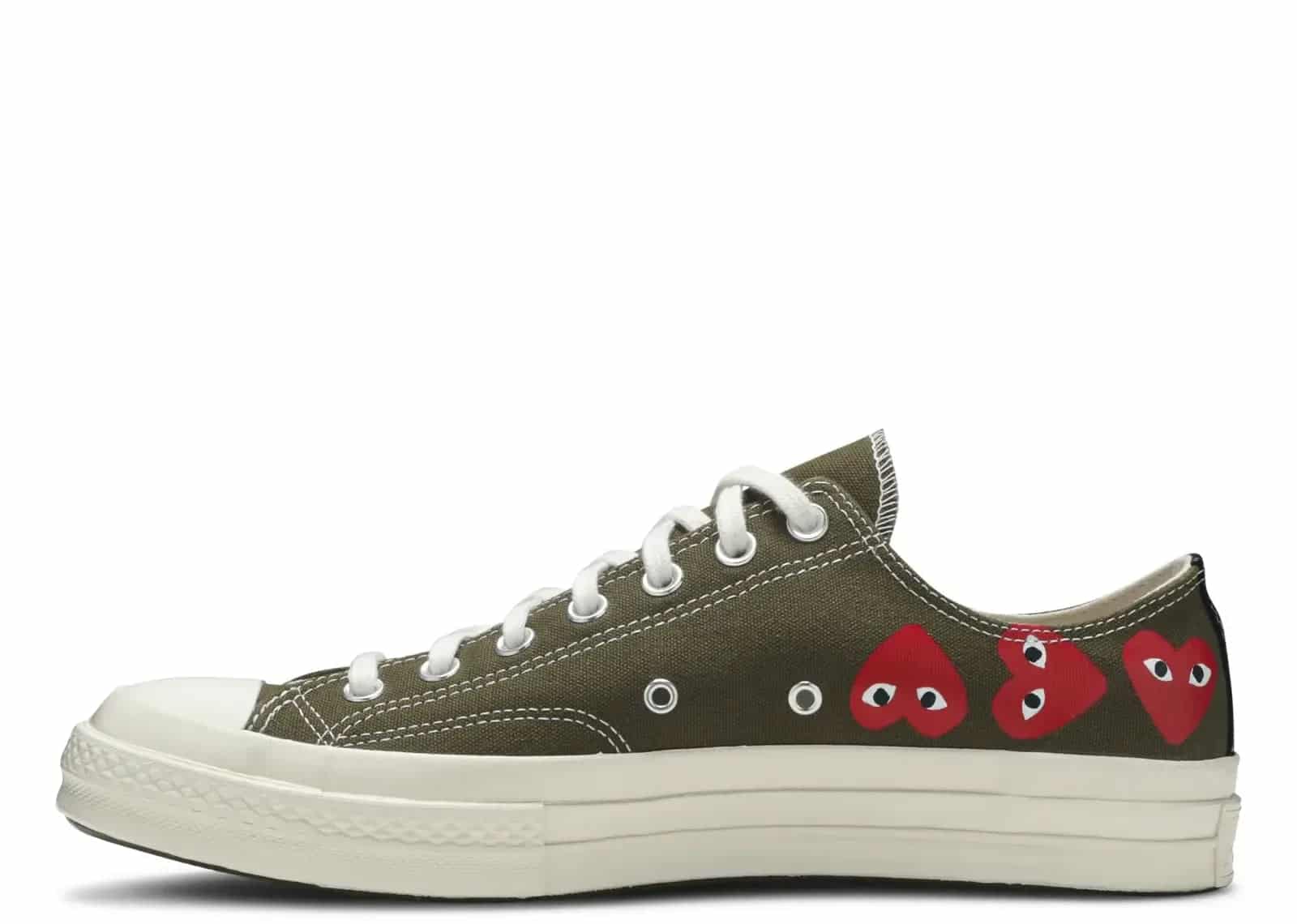 Converse Chuck Taylor All Star 70 Ox Comme Des Garcons Multi Heart Green - Mind Türkiye