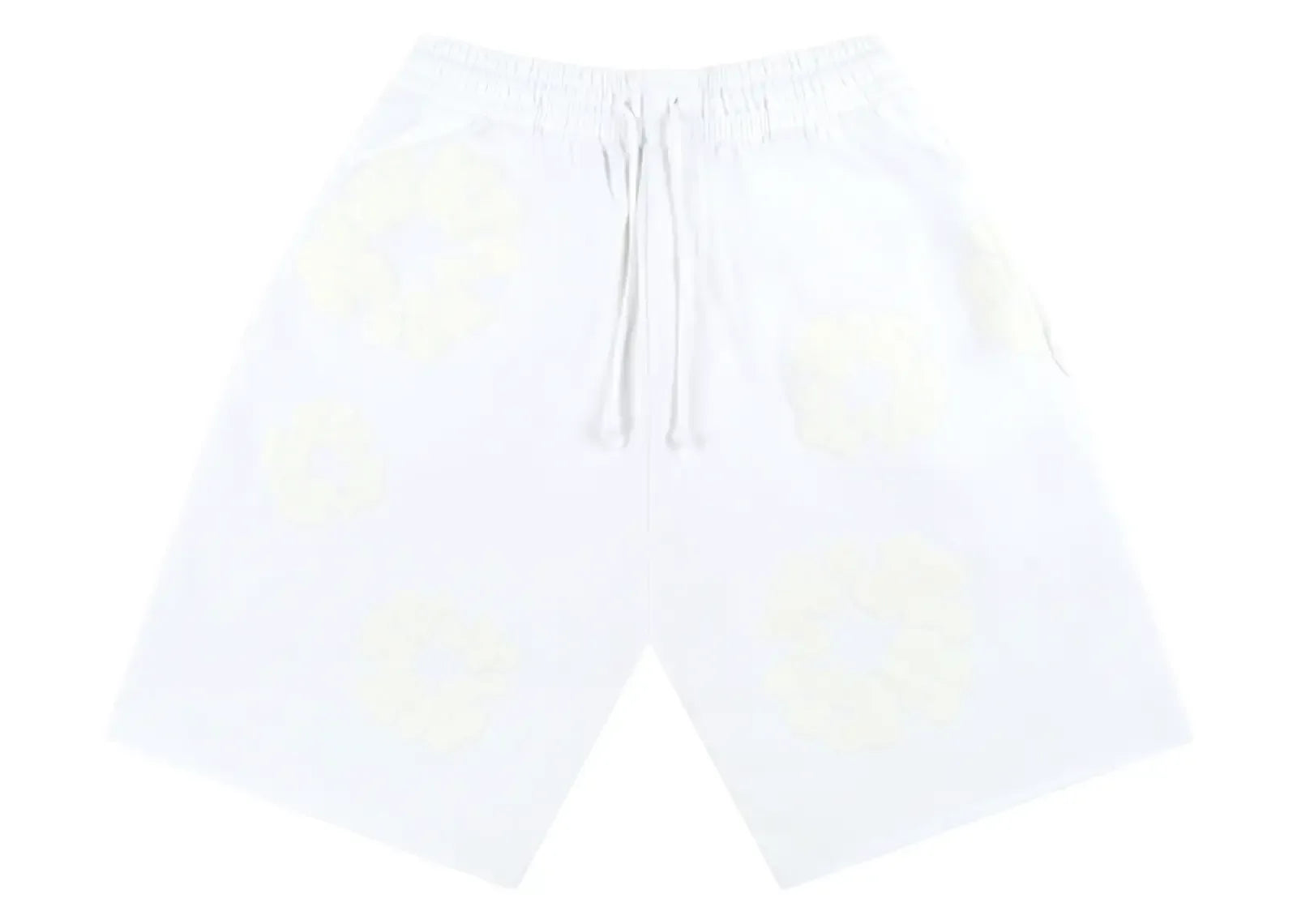 Denim Tears Mono Cotton Wreath Shorts White - Mind Türkiye