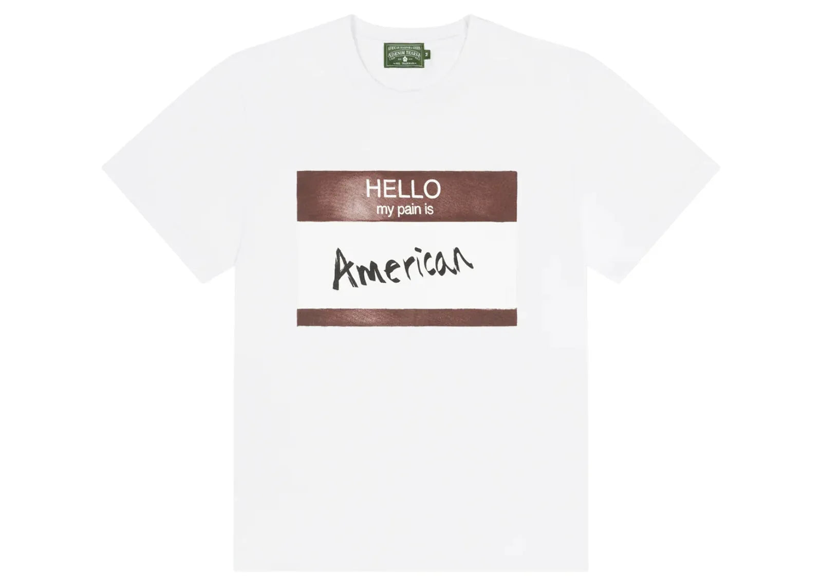 Denim Tears My Pain Is Tee White - Mind Türkiye