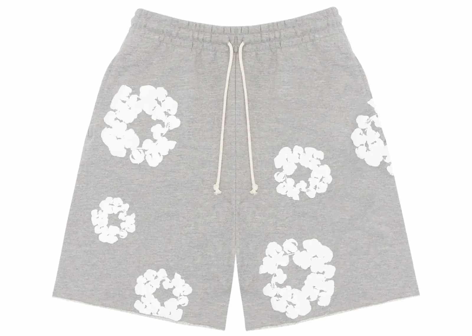 Denim Tears The Cotton Wreath Shorts Grey - Mind Türkiye