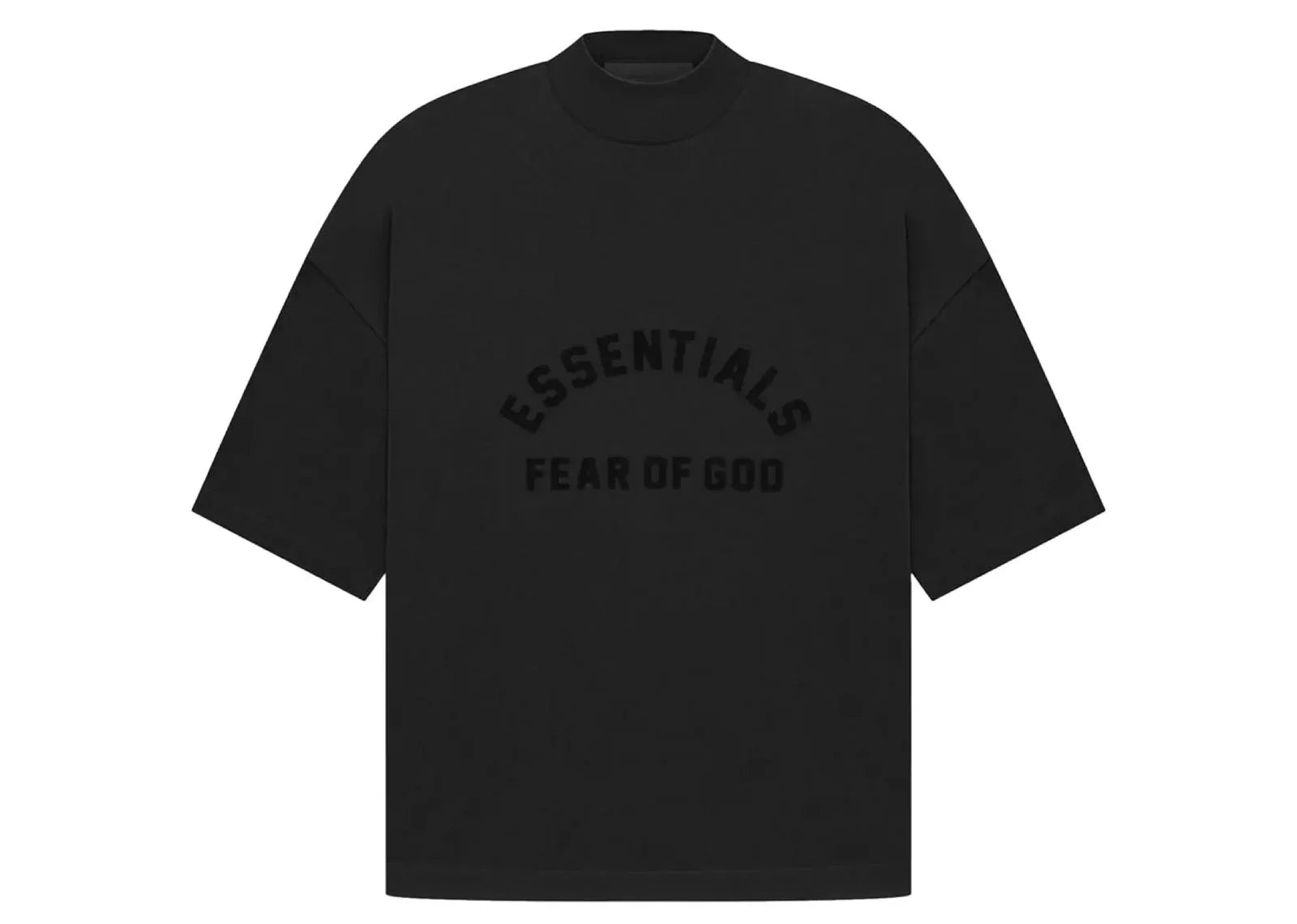 Fear Of God Essentials Arch Logo Tee Jet Black - Mind Türkiye