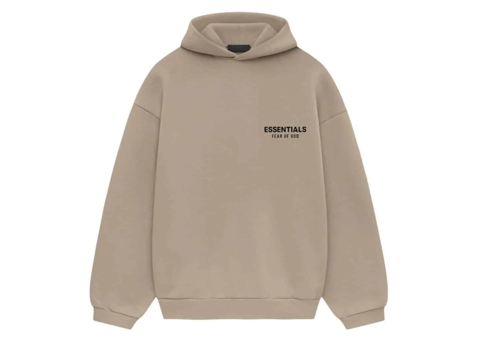 Fear Of God Essentials Fleece Hoodie Desert Sand - Mind Türkiye