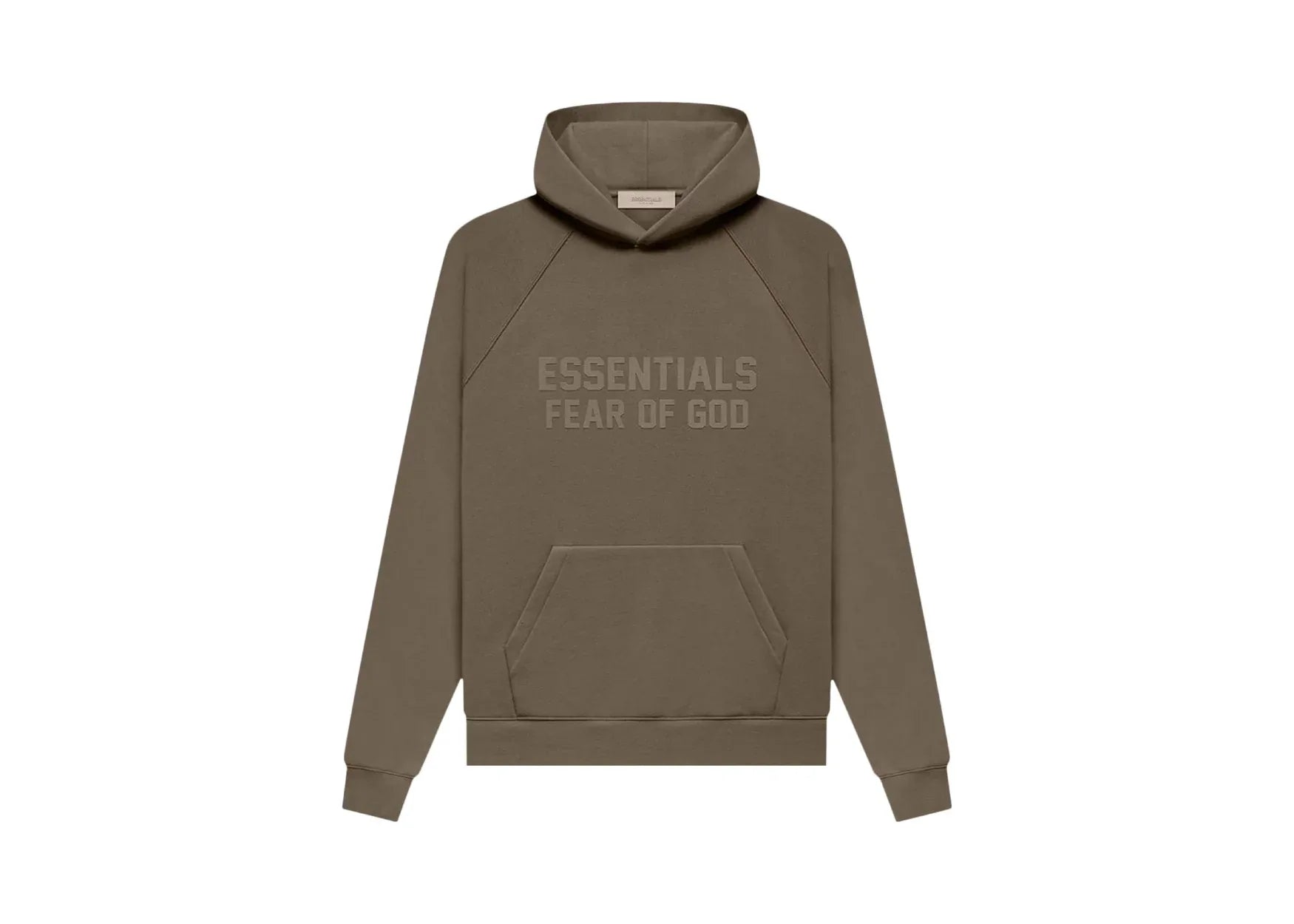 Fear Of God Essentials Hoodie Wood