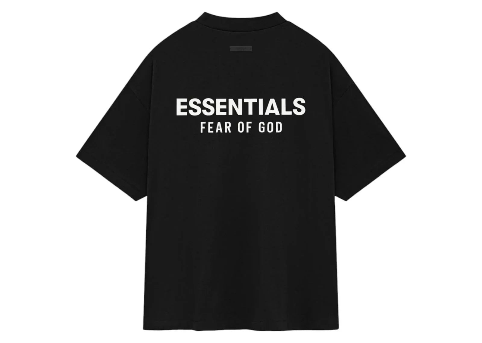 Fear Of God Essentials Jersey Crewneck T-Shirt Black - Mind Türkiye