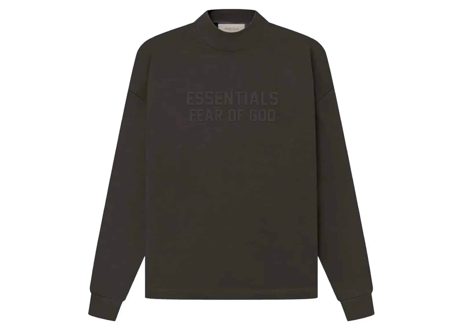 Fear Of God Essentials Relaxed Crewneck Off Black