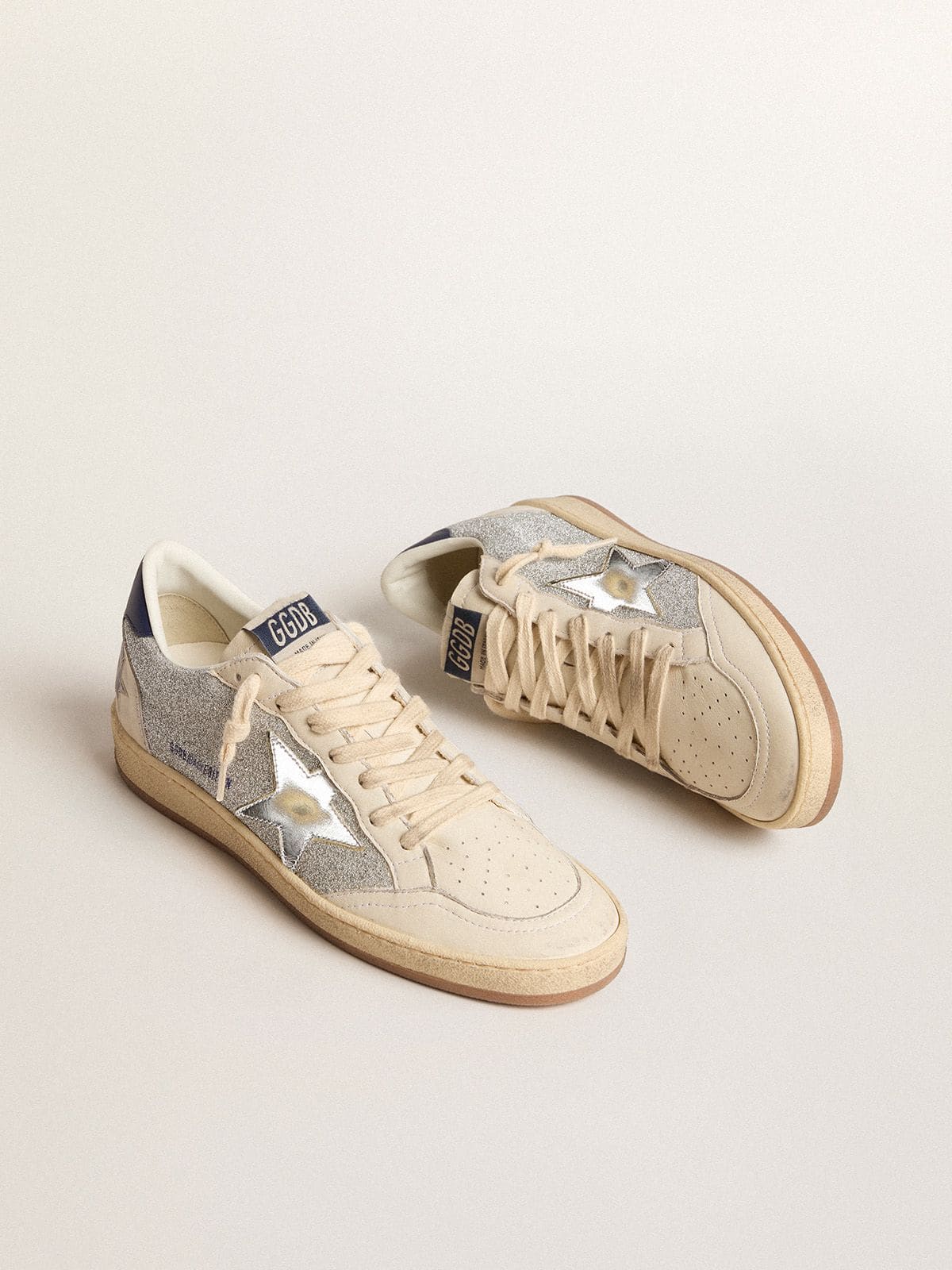 Golden Goose Women’s Ball Star LTD In Swarovski Crystals And Leather With Gold Laminated Star - Mind Türkiye