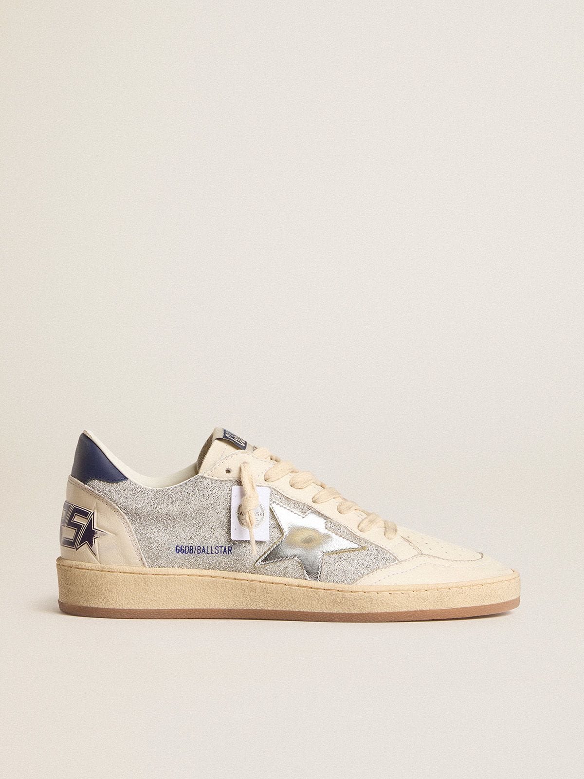 Golden Goose Women’s Ball Star LTD In Swarovski Crystals And Leather With Gold Laminated Star - Mind Türkiye