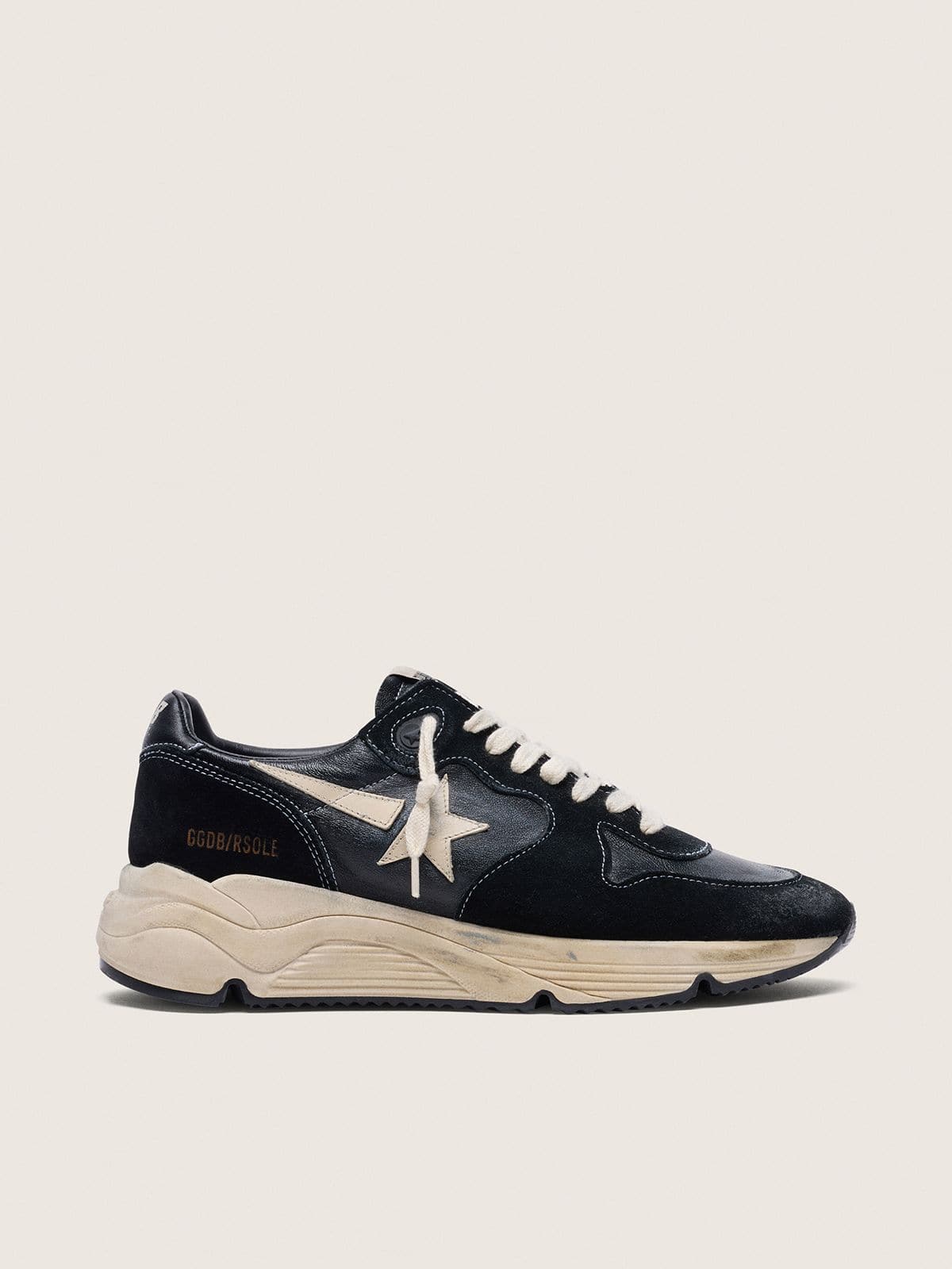 Golden Goose Women’s Running Sole In Black Nappa And Suede - Mind Türkiye