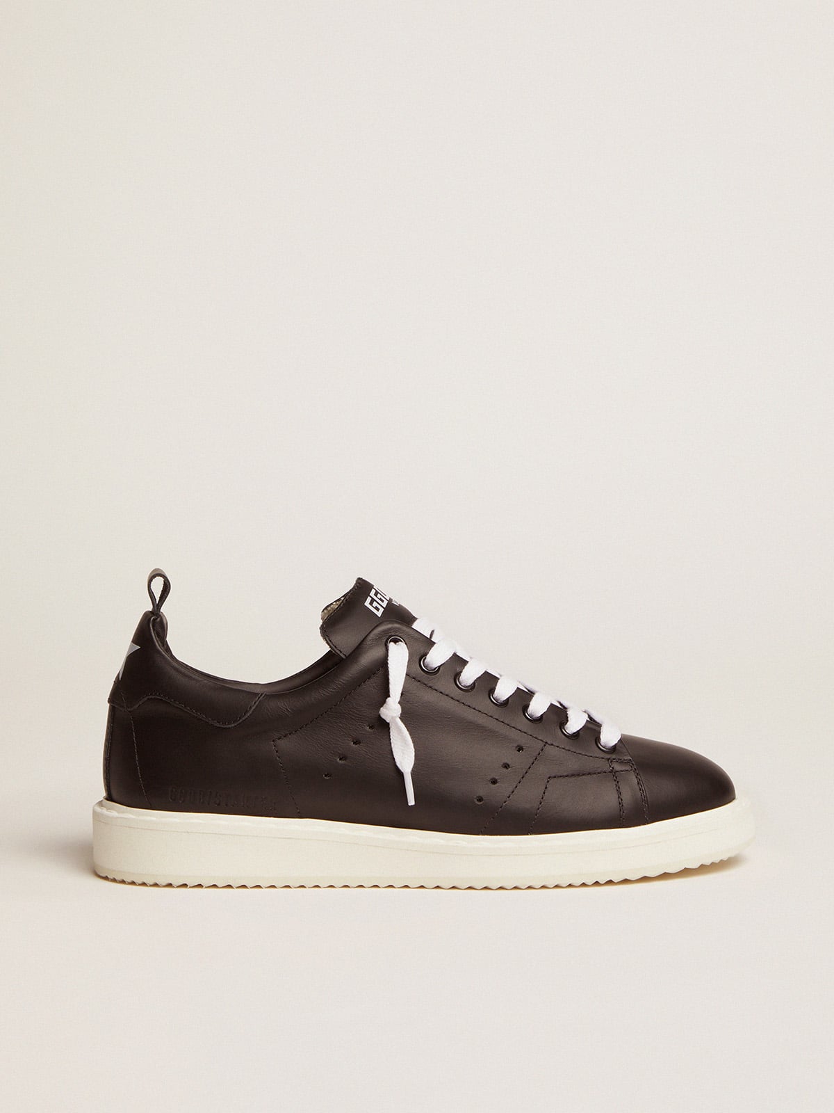 Golden Goose Starter Sneakers In Total Black Leather - Mind Türkiye