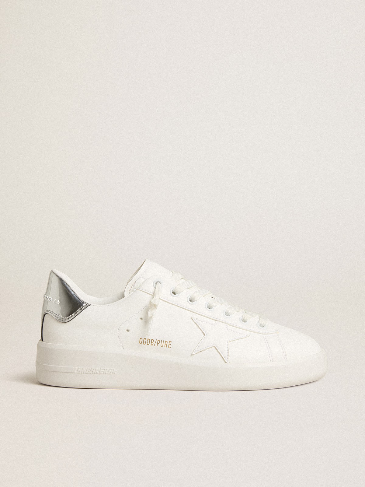 Golden Goose Women’s Bio-Based Purestar With White Star And Mirror-Effect Heel Tab - Mind Türkiye