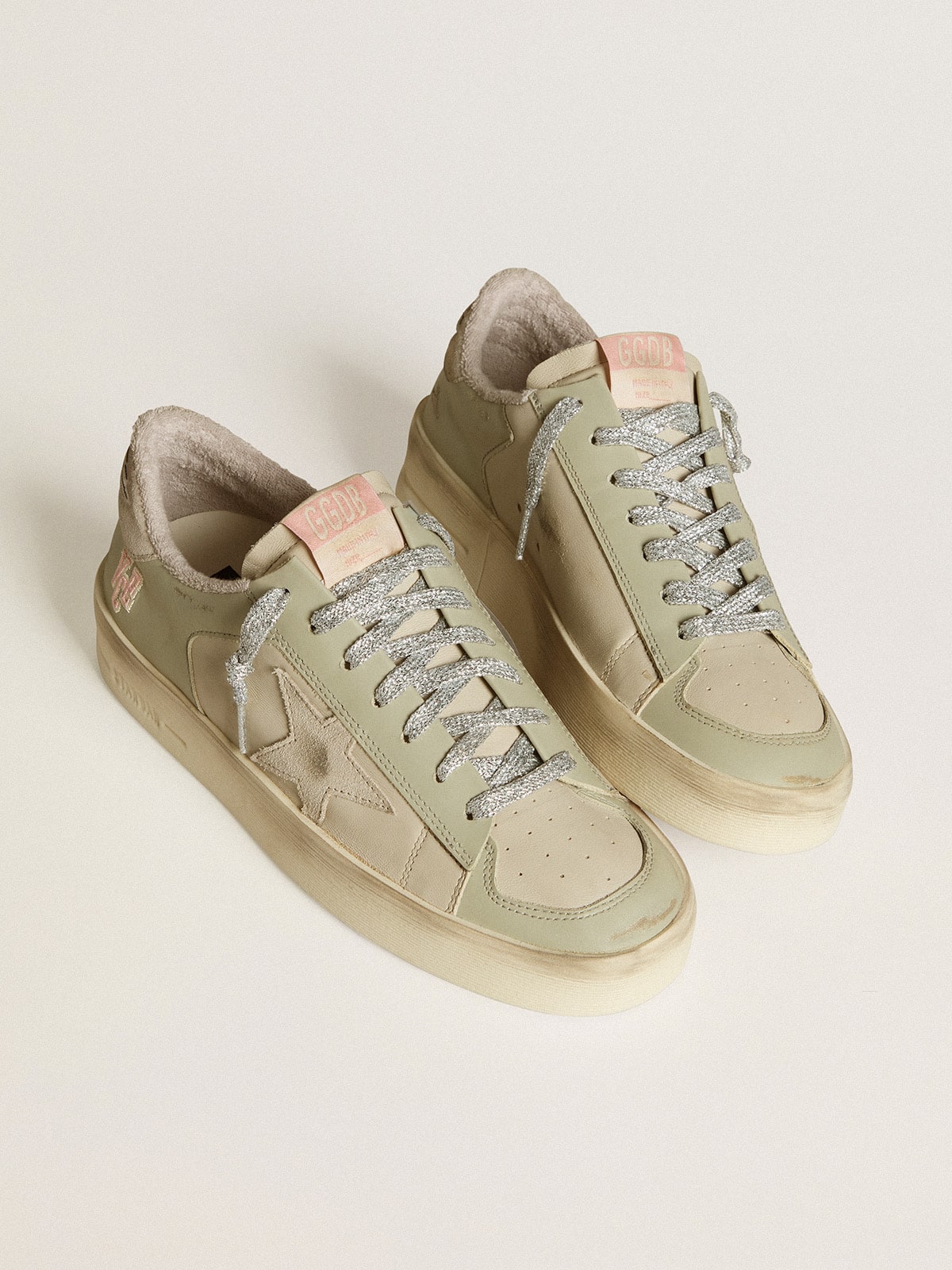 Golden Goose Stardan In Nappa And Leather With Suede Star And Heel Tab - Mind Türkiye