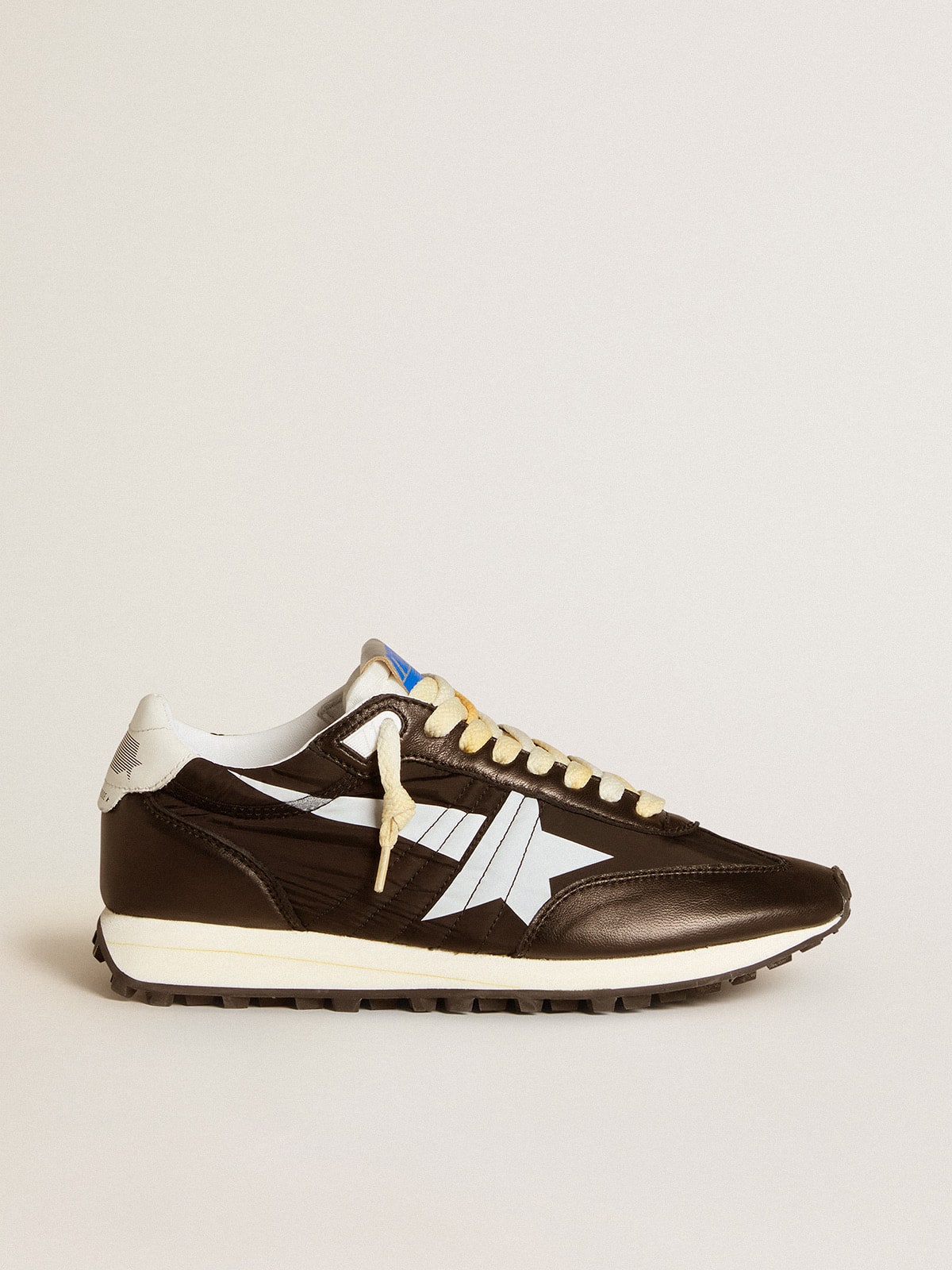 Golden Goose Women’s Marathon With Black Nylon Upper And White Star - Mind Türkiye
