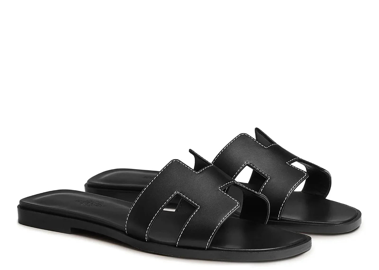 Hermes Oran Sandal Nior Box Calfskin Leather - Mind Türkiye