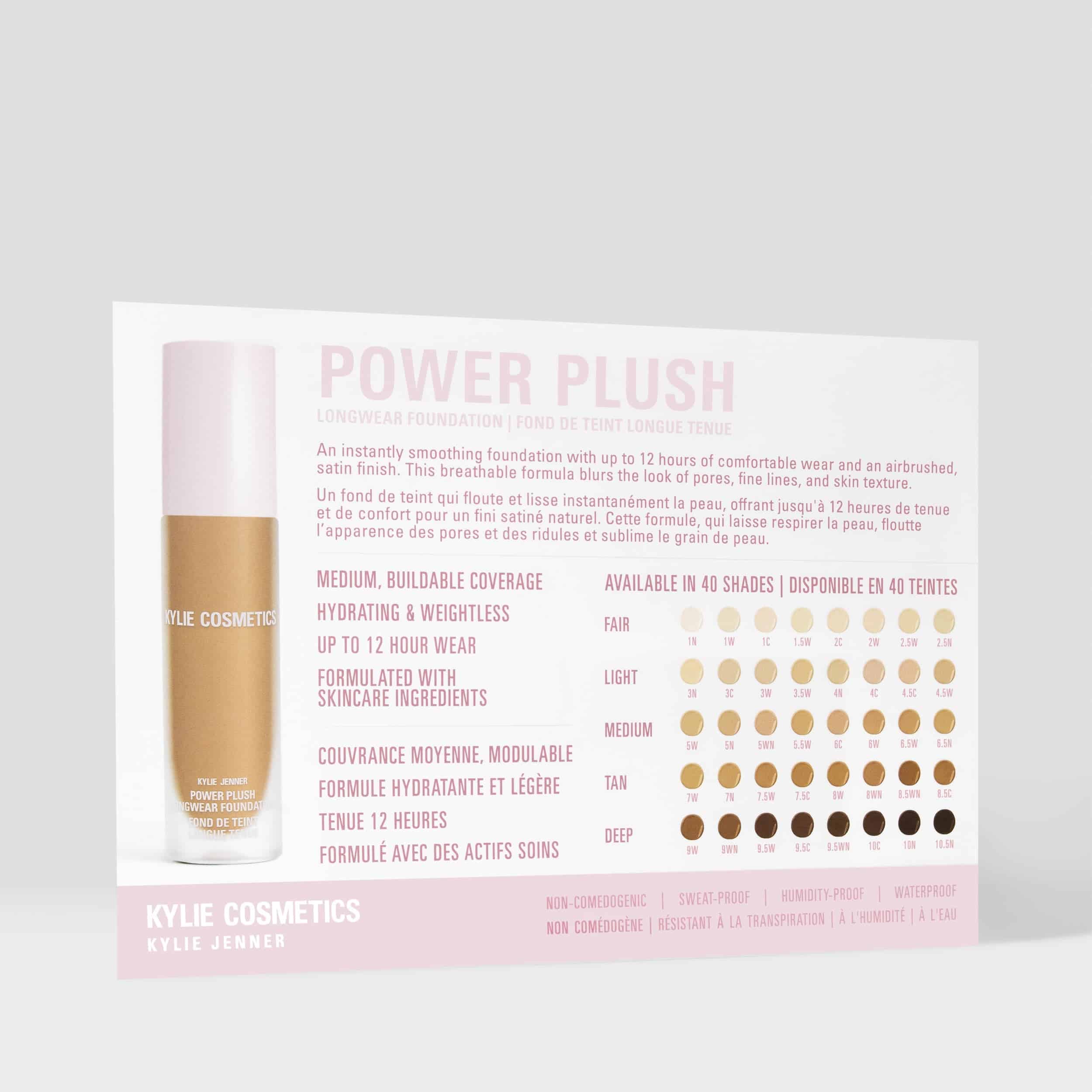 Kylie Power Plush Longwear Foundation Sample - Mind Türkiye