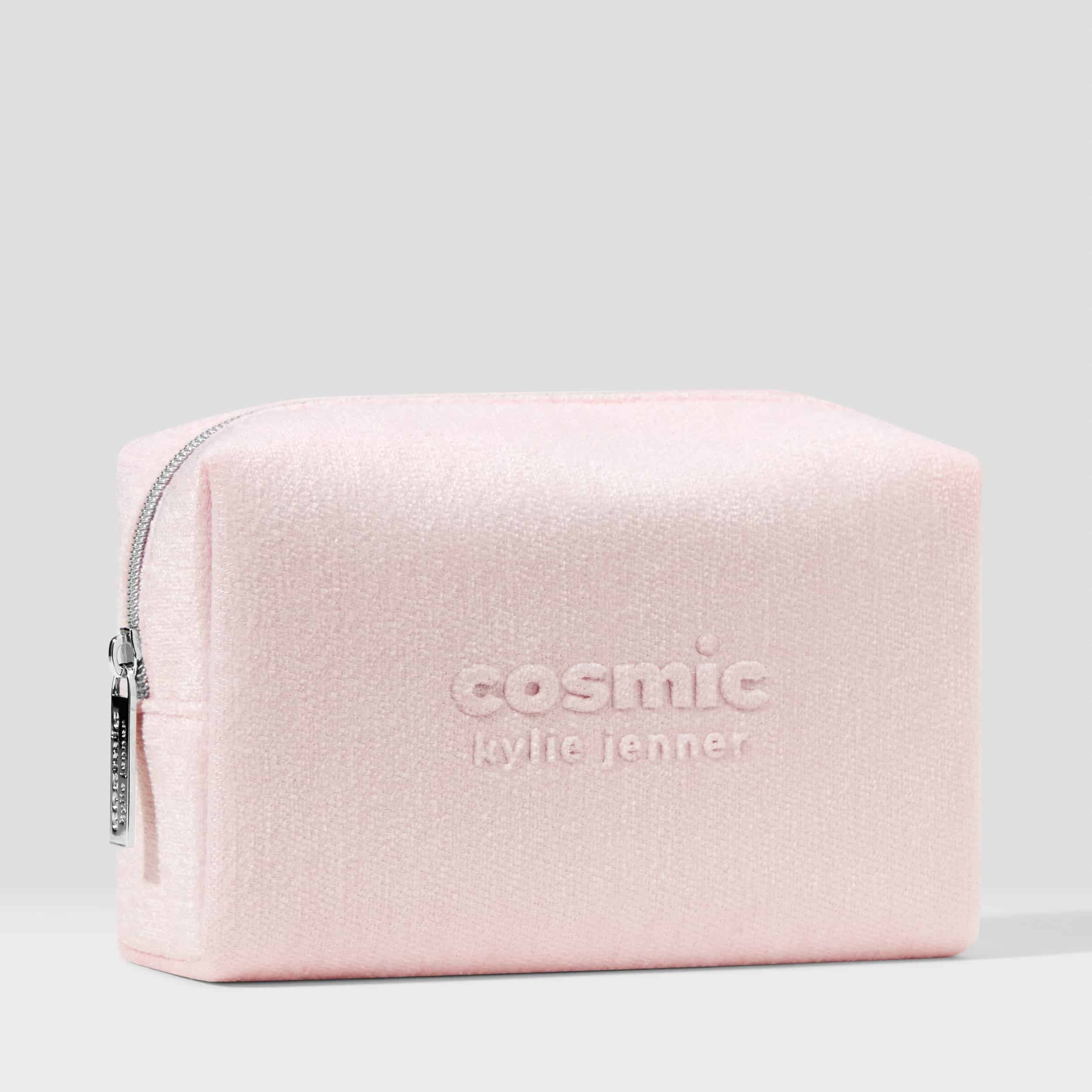 Kylie Cosmic Pink Velvet Makeup Bag - Mind Türkiye