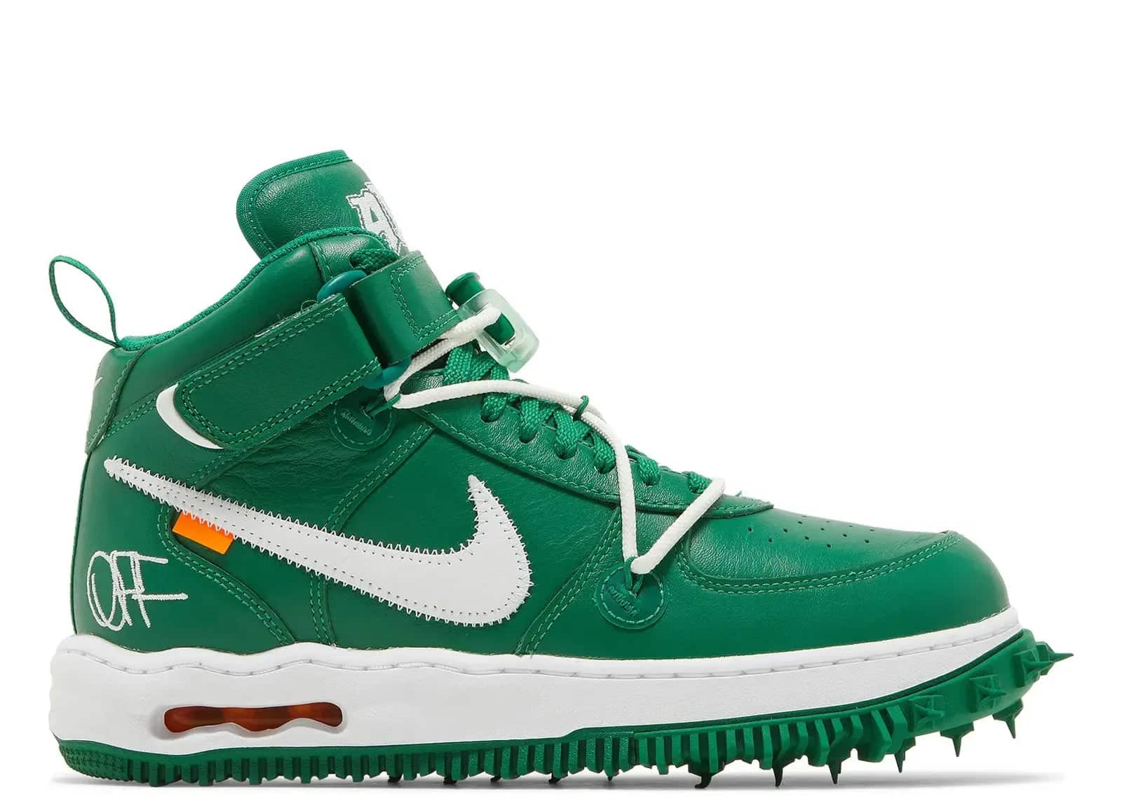 Nike Air Force 1 Mid Off-White Pine Green - Mind Türkiye