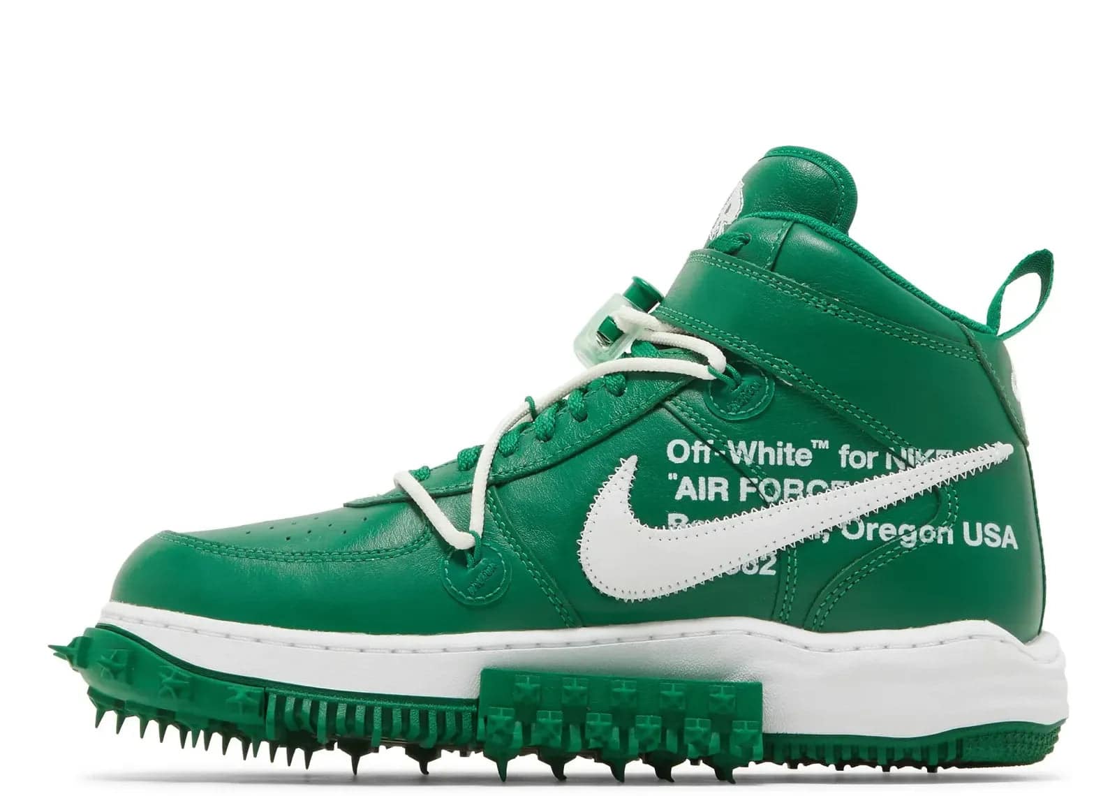 Nike Air Force 1 Mid Off-White Pine Green - Mind Türkiye