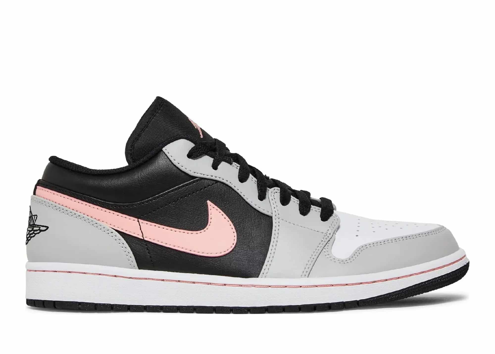 Nike Air Jordan 1 Low Black Grey Pink
