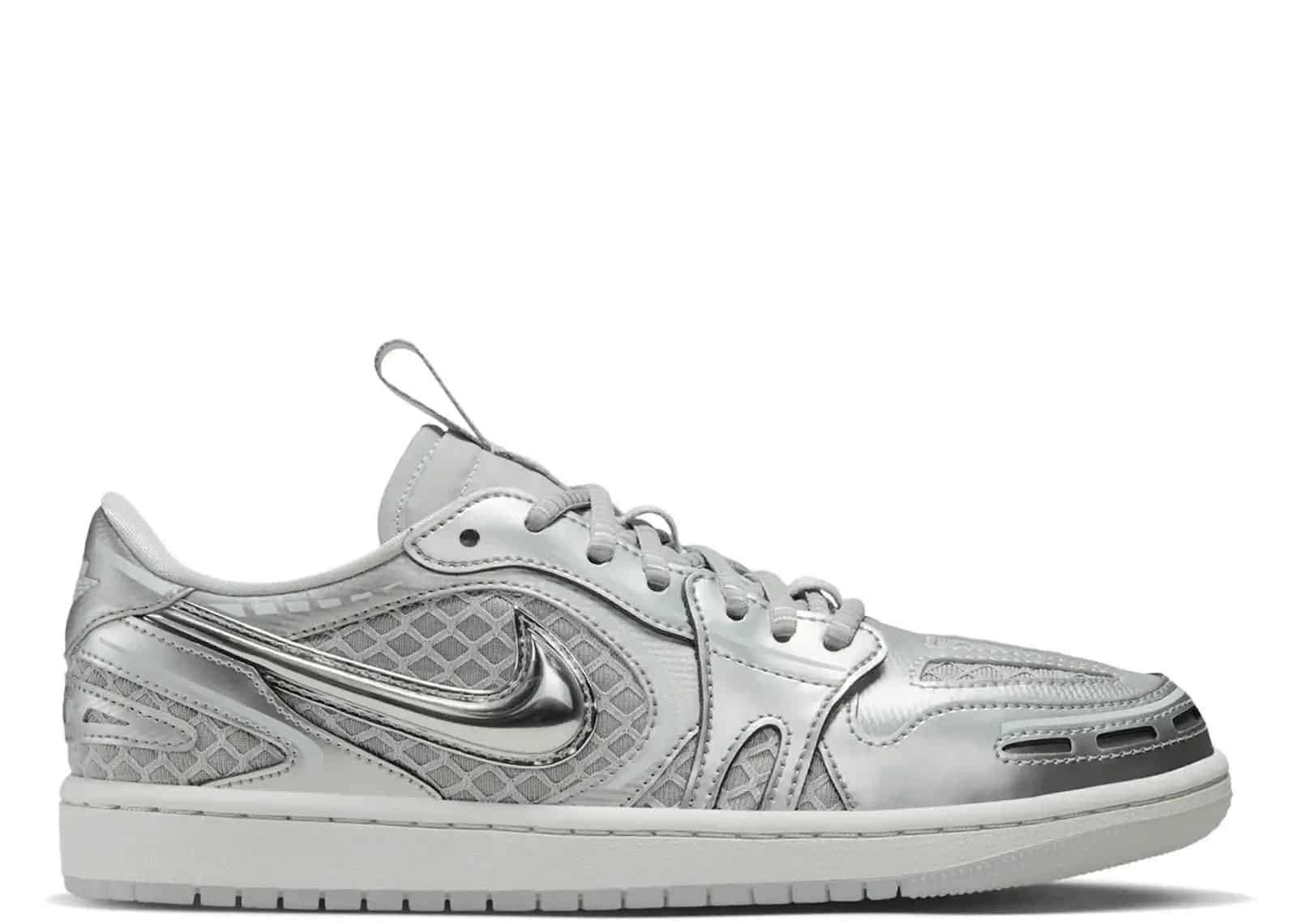 Nike Air Jordan 1 Low Method Of Make V3 Metallic Silver (W)