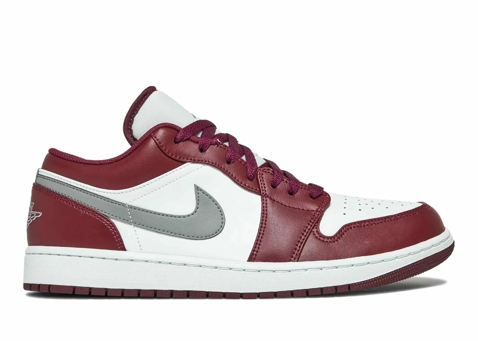 Nike Air Jordan 1 Low White Bordeaux - Mind Türkiye