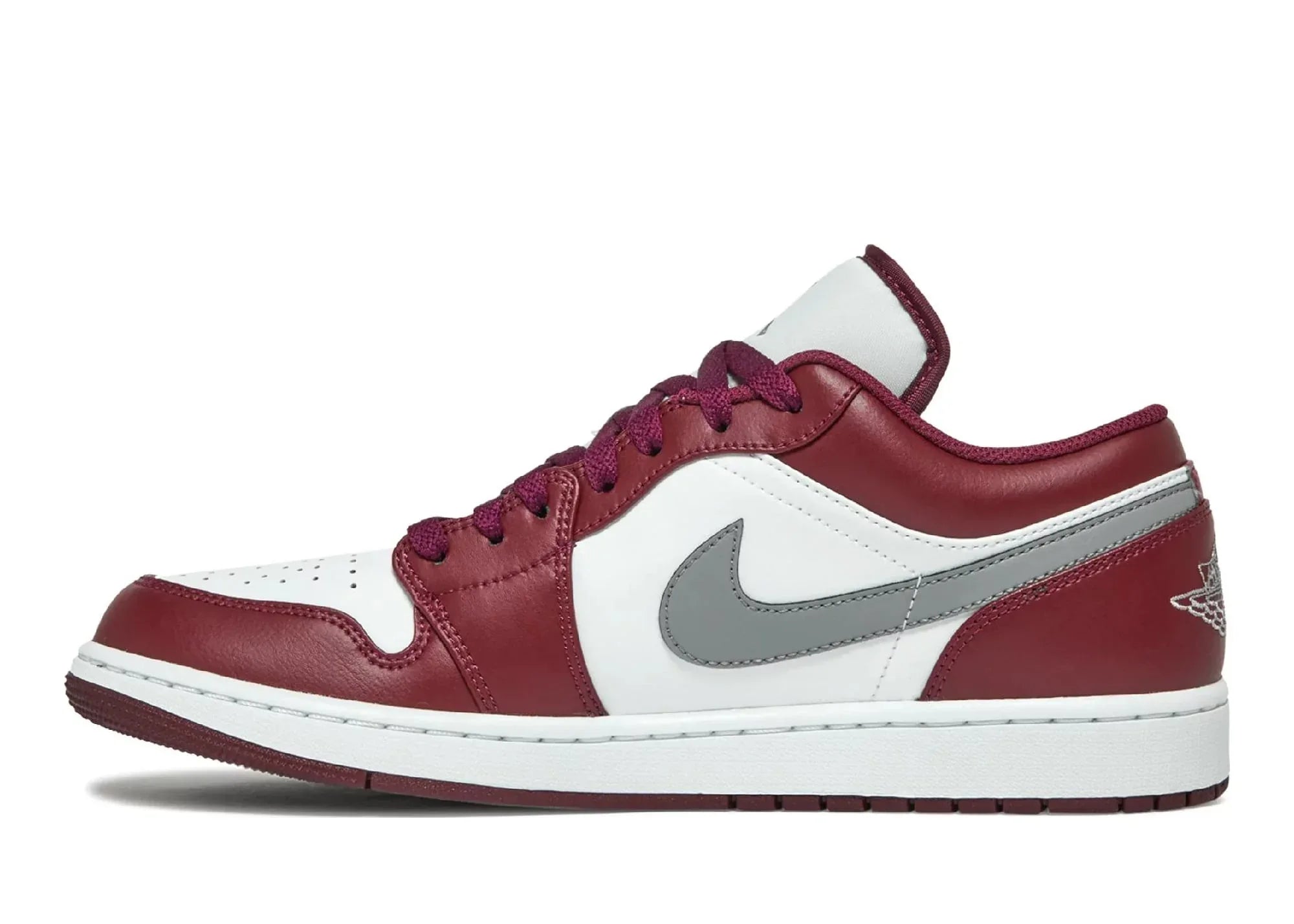 Nike Air Jordan 1 Low White Bordeaux - Mind Türkiye