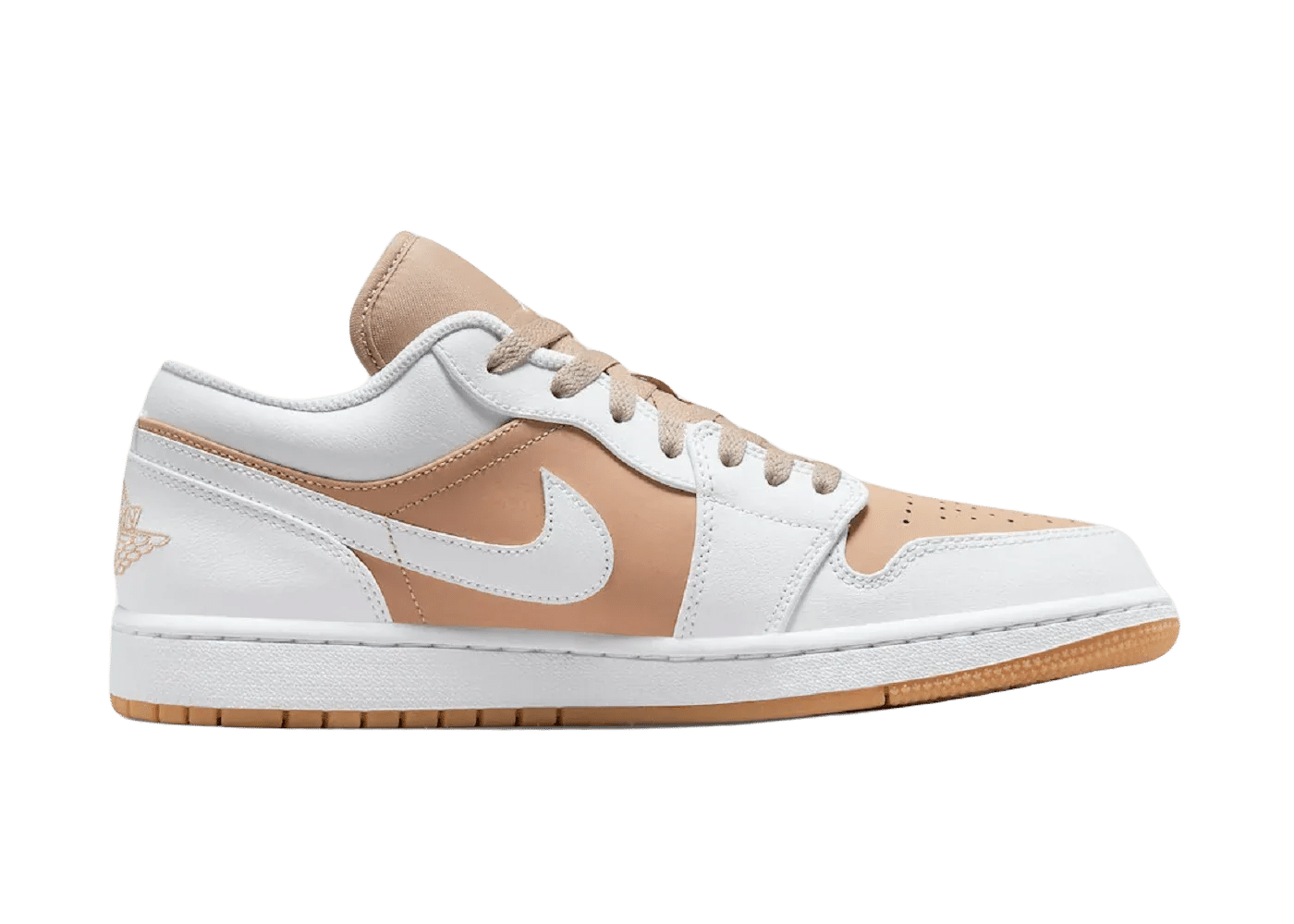 Nike Air Jordan 1 Low White Tan Gum - Mind Türkiye