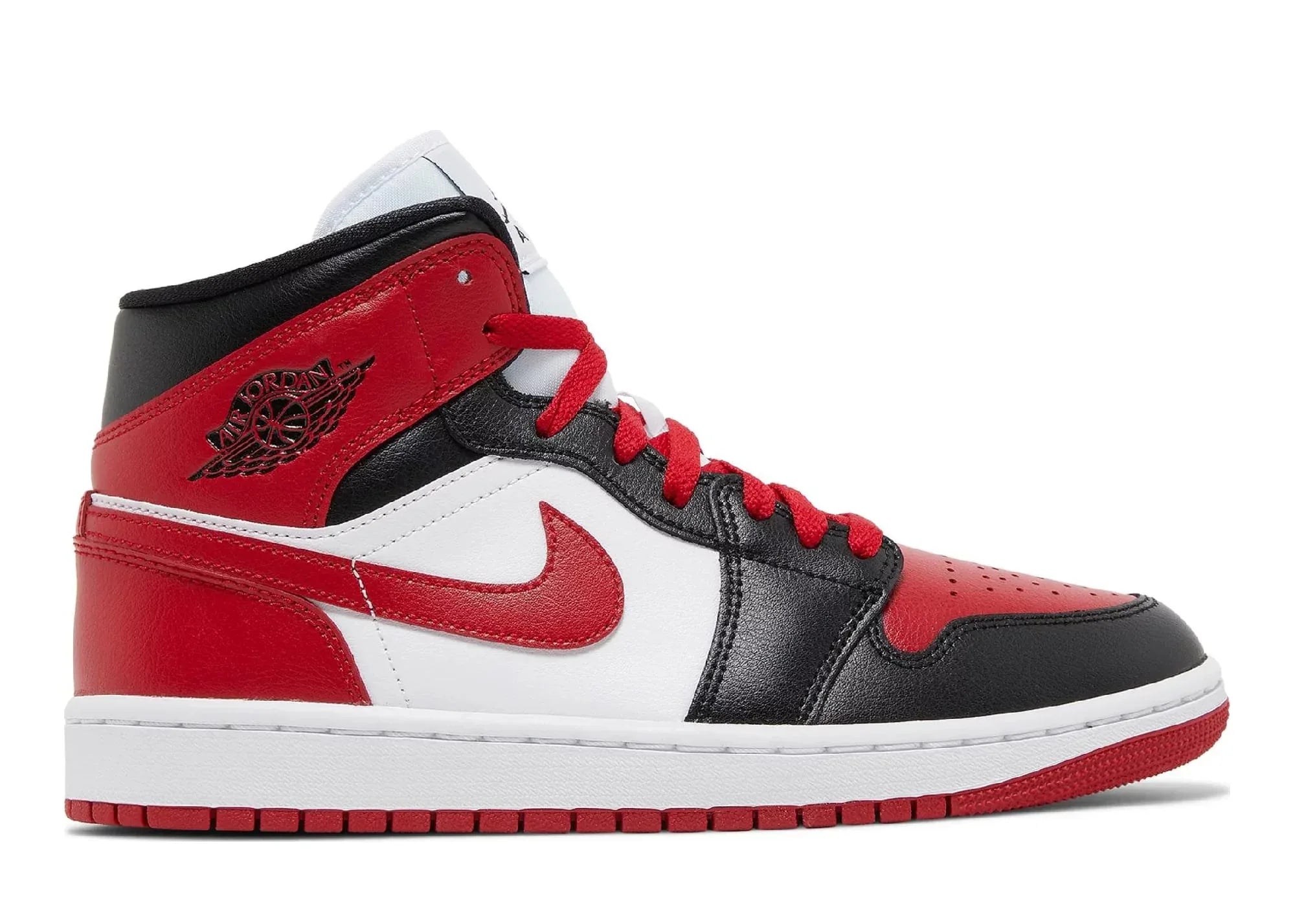 Nike Air Jordan 1 Mid Alternate Bred Toe (W) - Mind Türkiye
