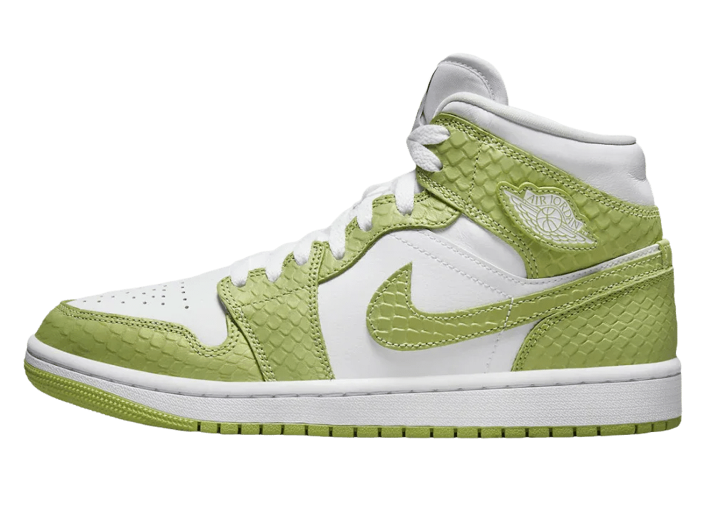 Nike Air Jordan 1 Mid Green Python (W) - Mind Türkiye