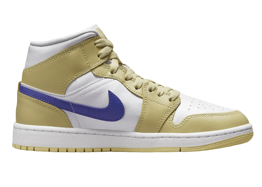 Nike Air Jordan 1 Mid Lemon Wash Lapis (W)