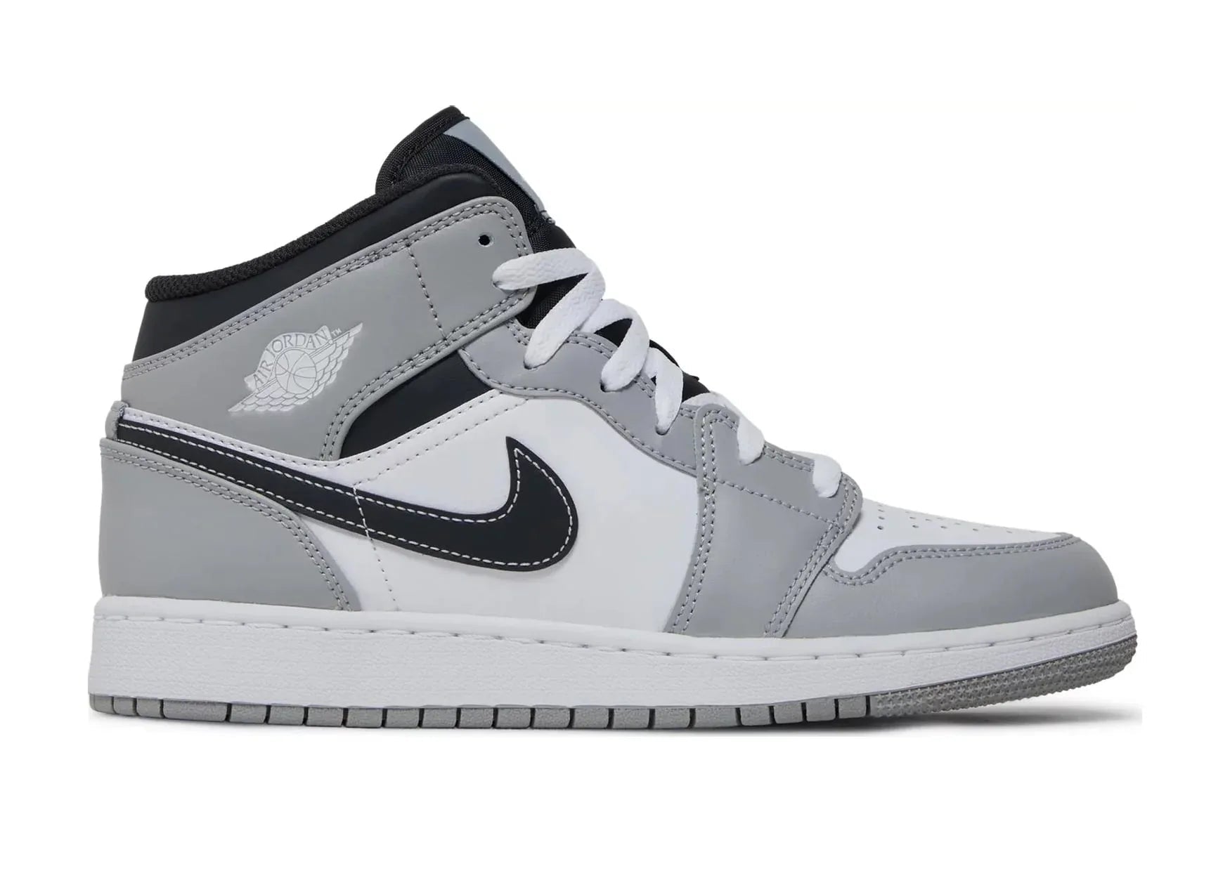 Nike Air Jordan 1 Mid Light Smoke Grey (GS) - Mind Türkiye