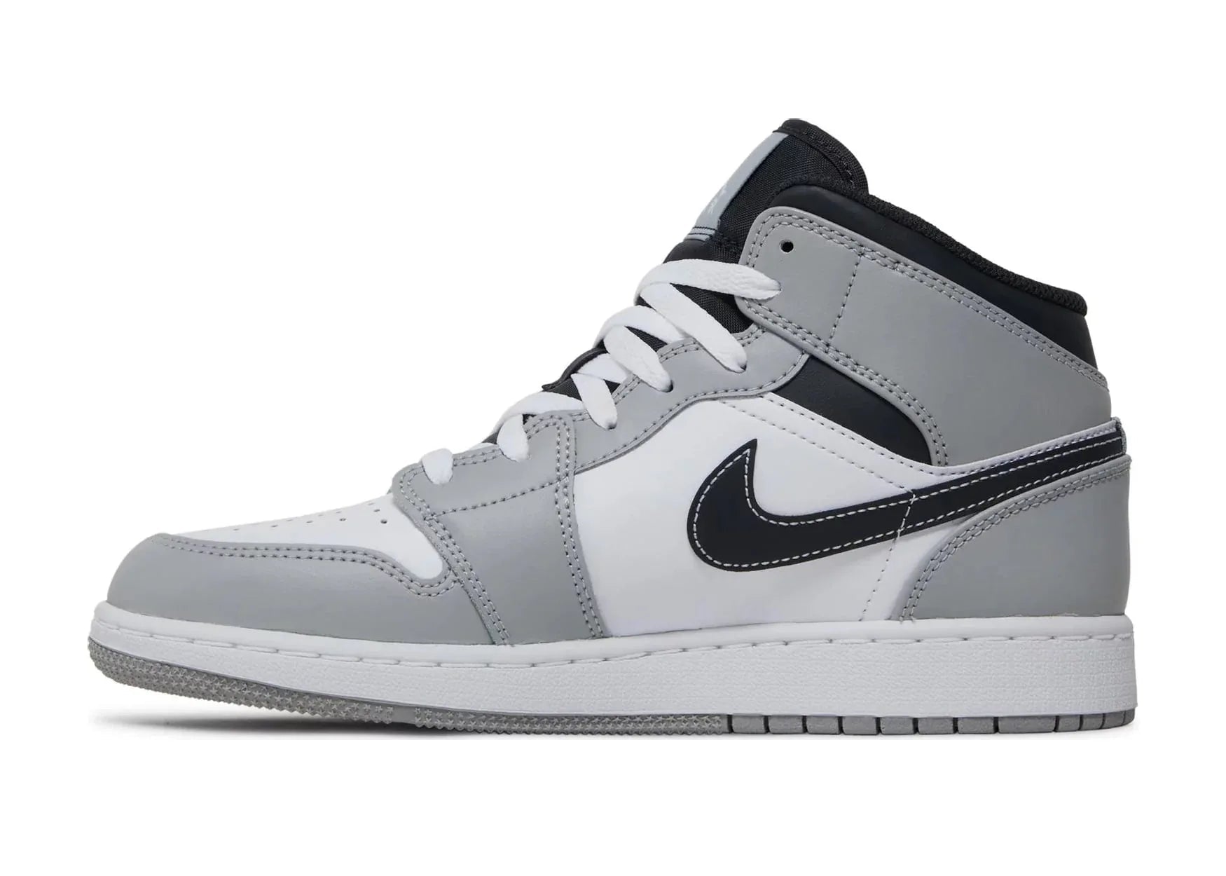 Nike Air Jordan 1 Mid Light Smoke Grey (GS) - Mind Türkiye