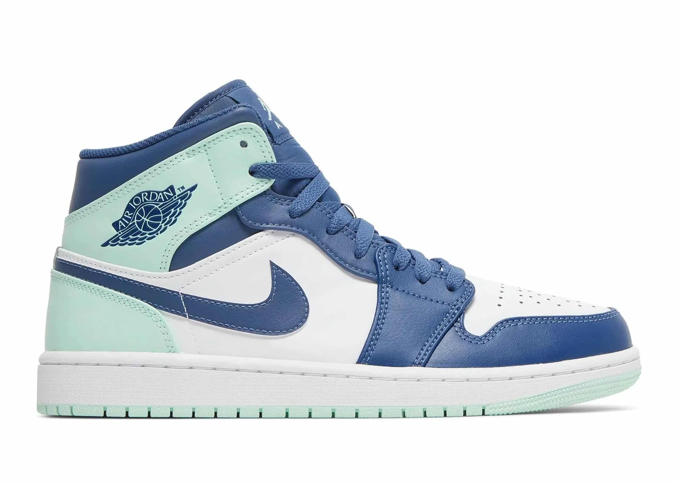 Nike Air Jordan 1 Mid Mystic Navy Mint Foam - Mind Türkiye