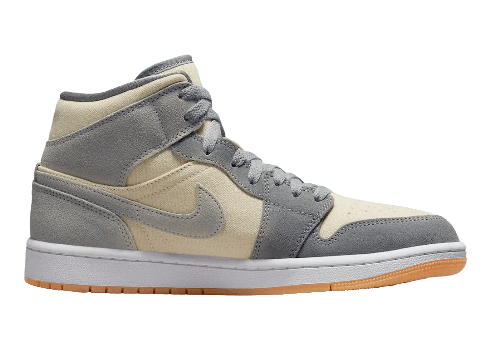 Nike Air Jordan 1 Mid SE Coconut Milk Particle Grey