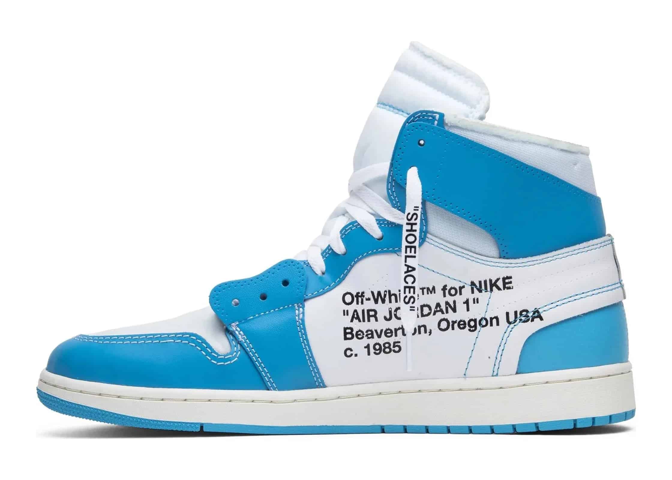 Nike Air Jordan 1 Retro High Off-White University Blue - Mind Türkiye