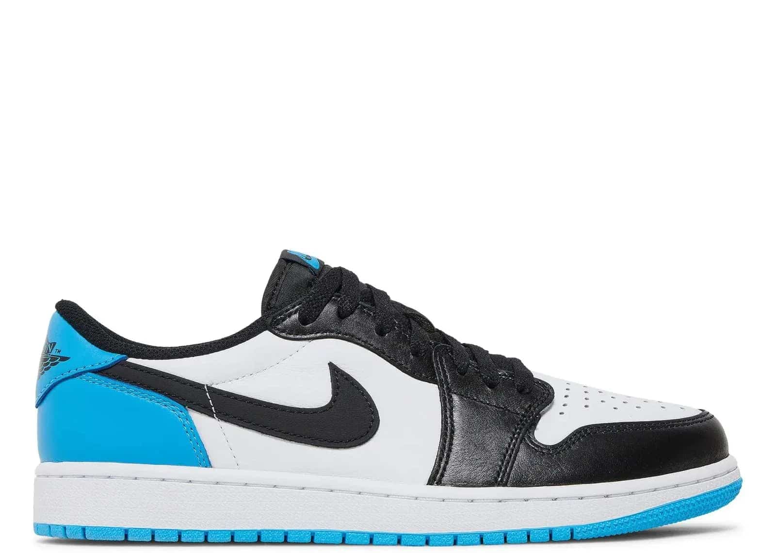 Nike Air Jordan 1 Retro Low OG Black Dark Powder Blue - Mind Türkiye
