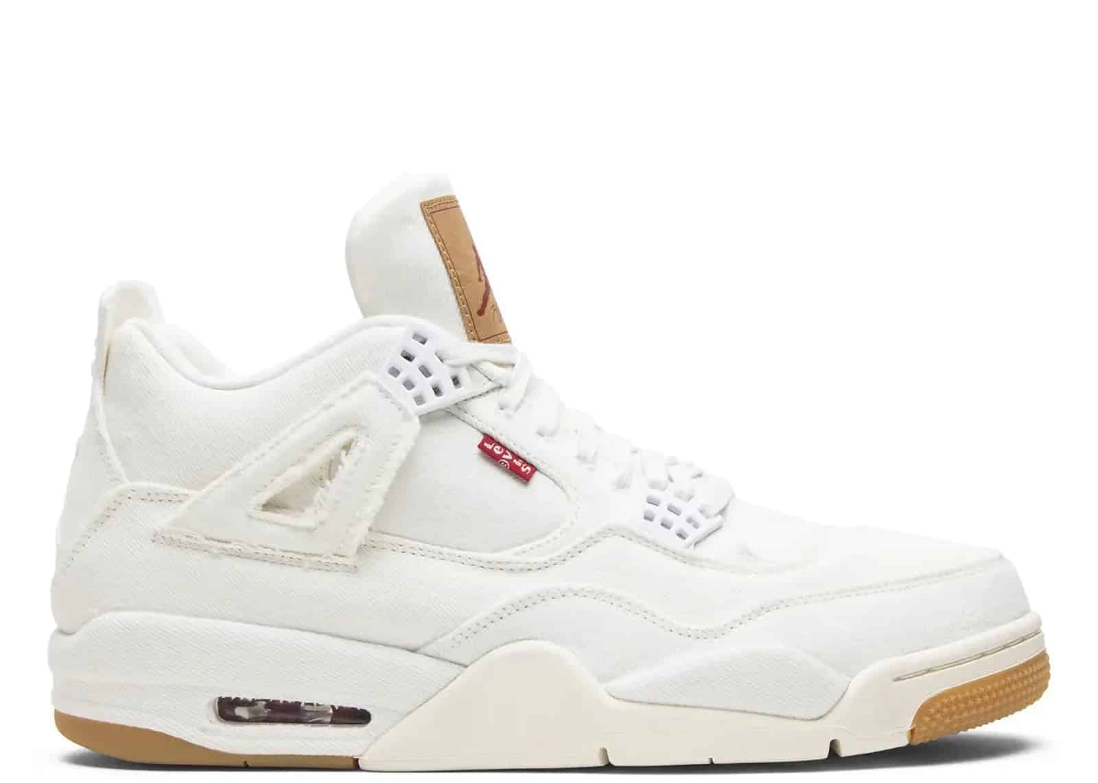 Nike Air Jordan 4 Retro Levis White (Levis Tag)