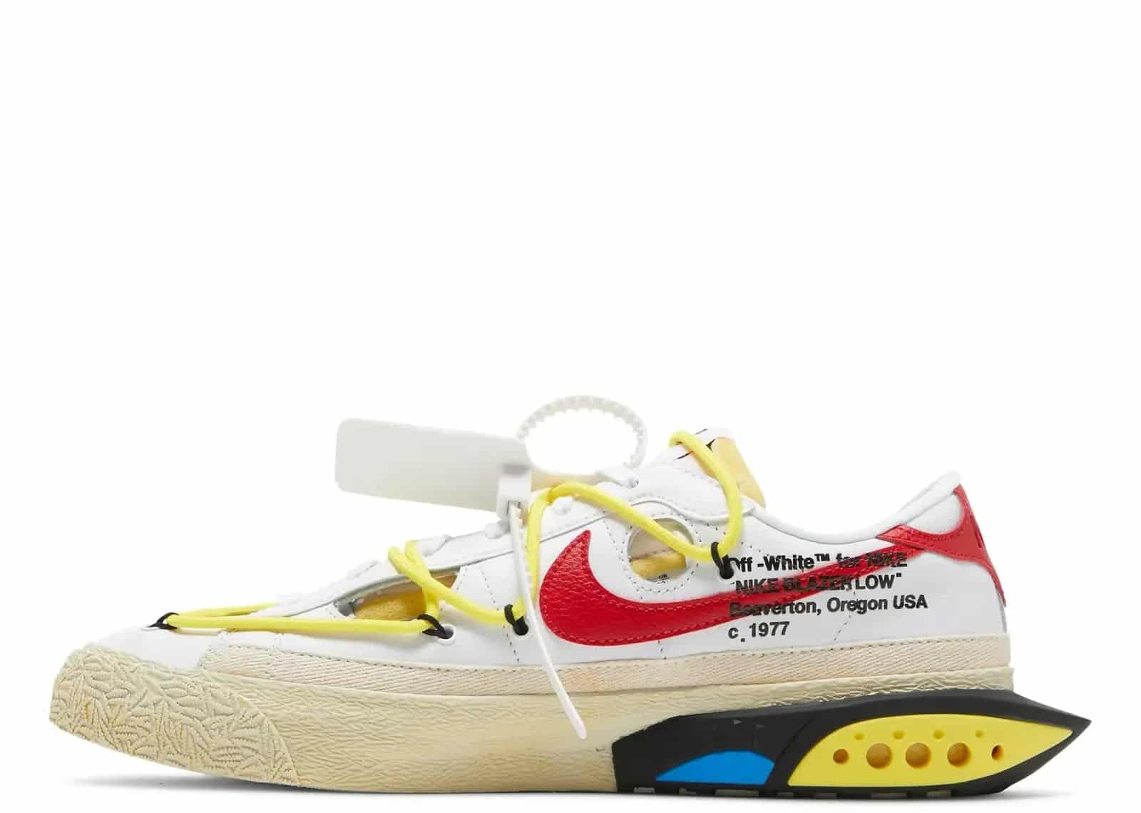 Nike Blazer Low Off-White University Red - Mind Türkiye