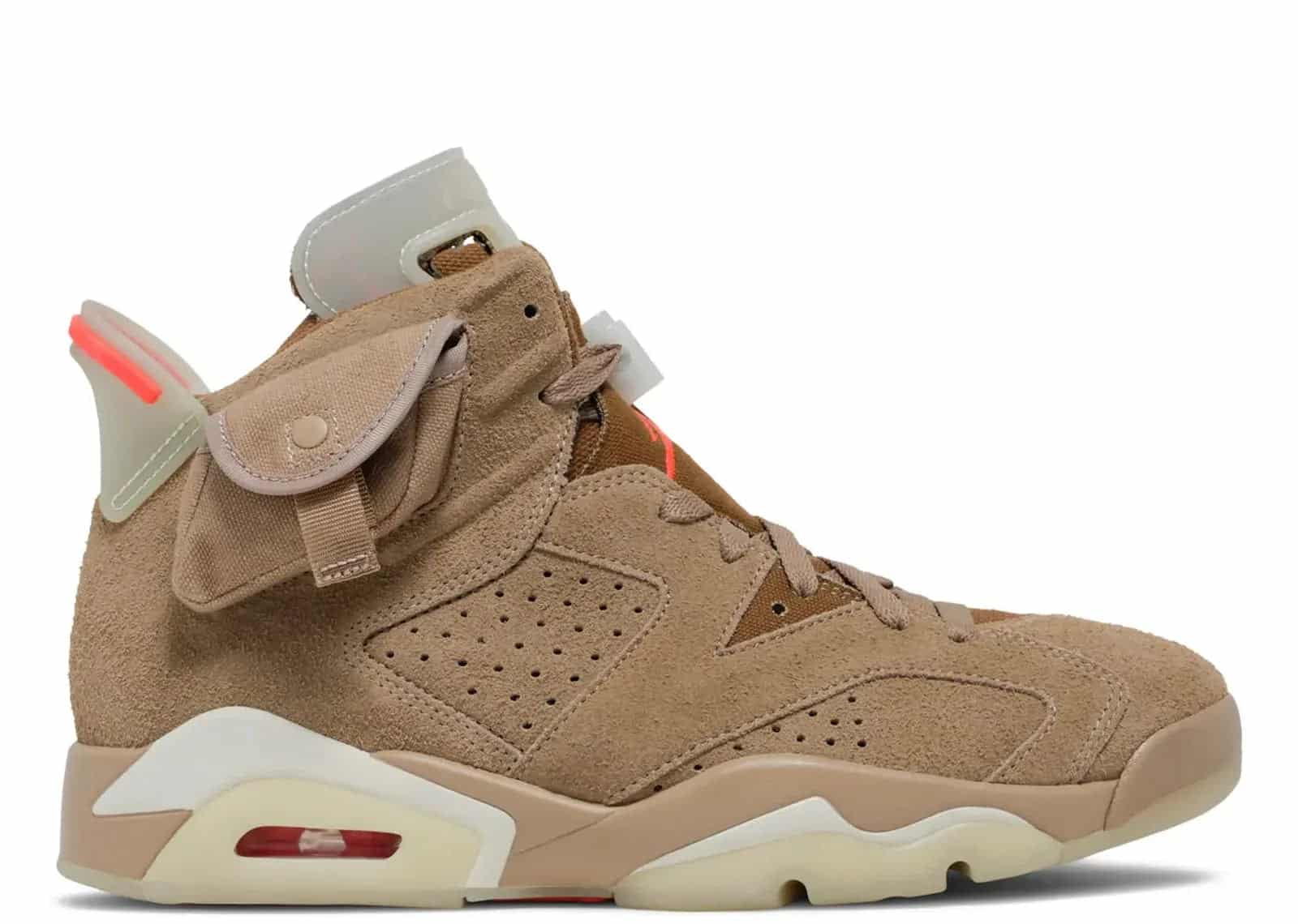 Nike Jordan 6 Retro Travis Scott British Khaki - Mind Türkiye